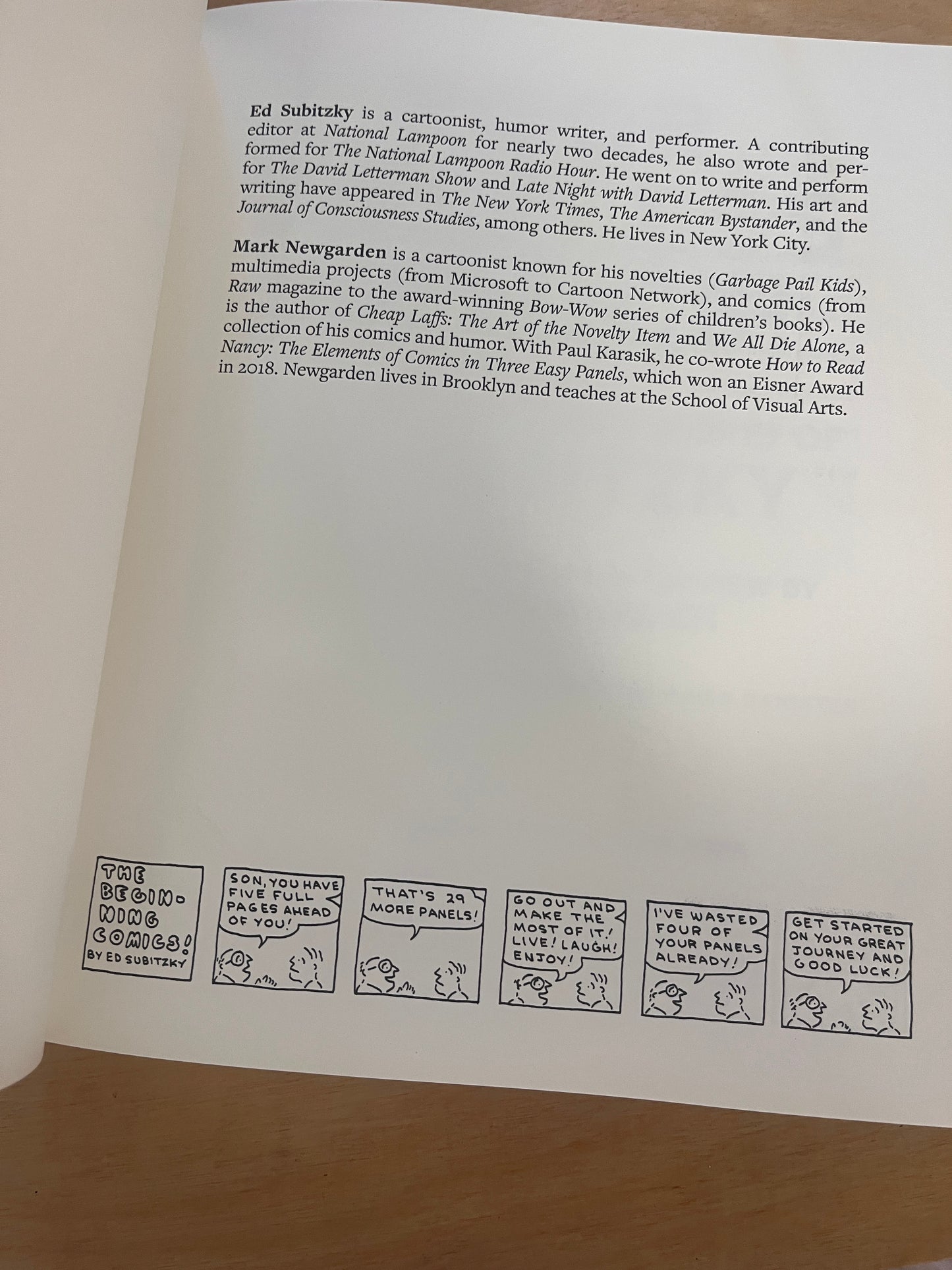 Poor Helpless Comics! The Cartoons (and More) of Ed Subitzky