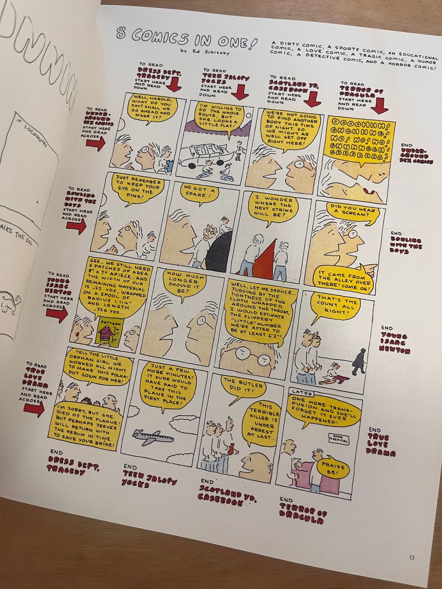 Poor Helpless Comics! The Cartoons (and More) of Ed Subitzky
