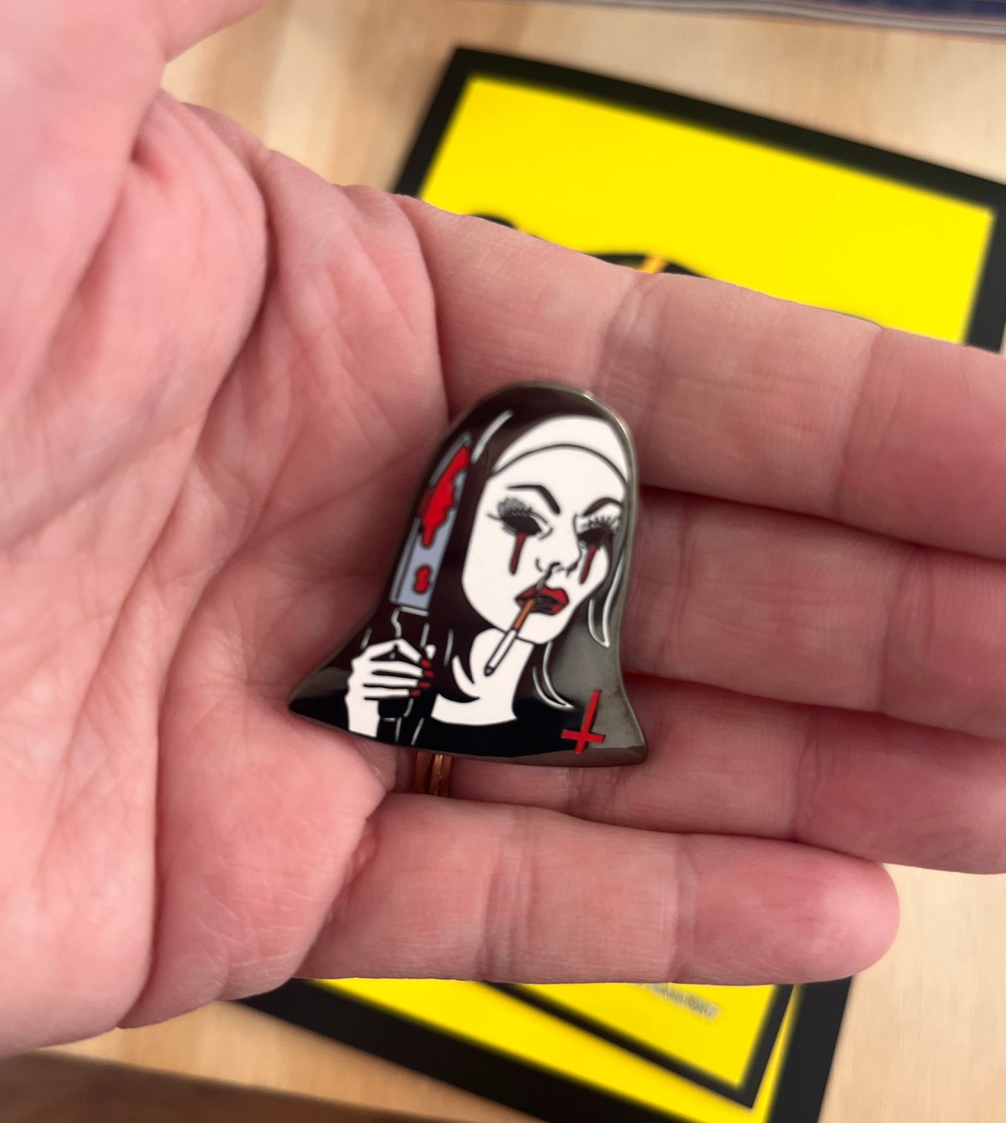 Nasty Habit Pin: Corinne Halbert