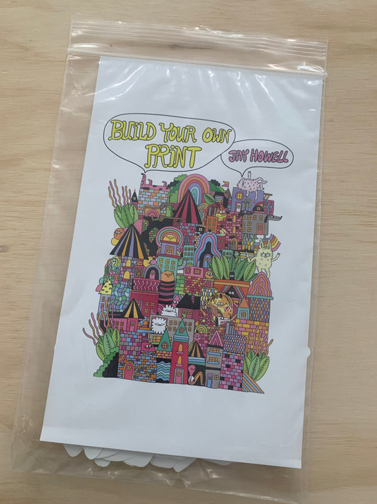 Jay Howell Collage Kit - Build Your Own Print