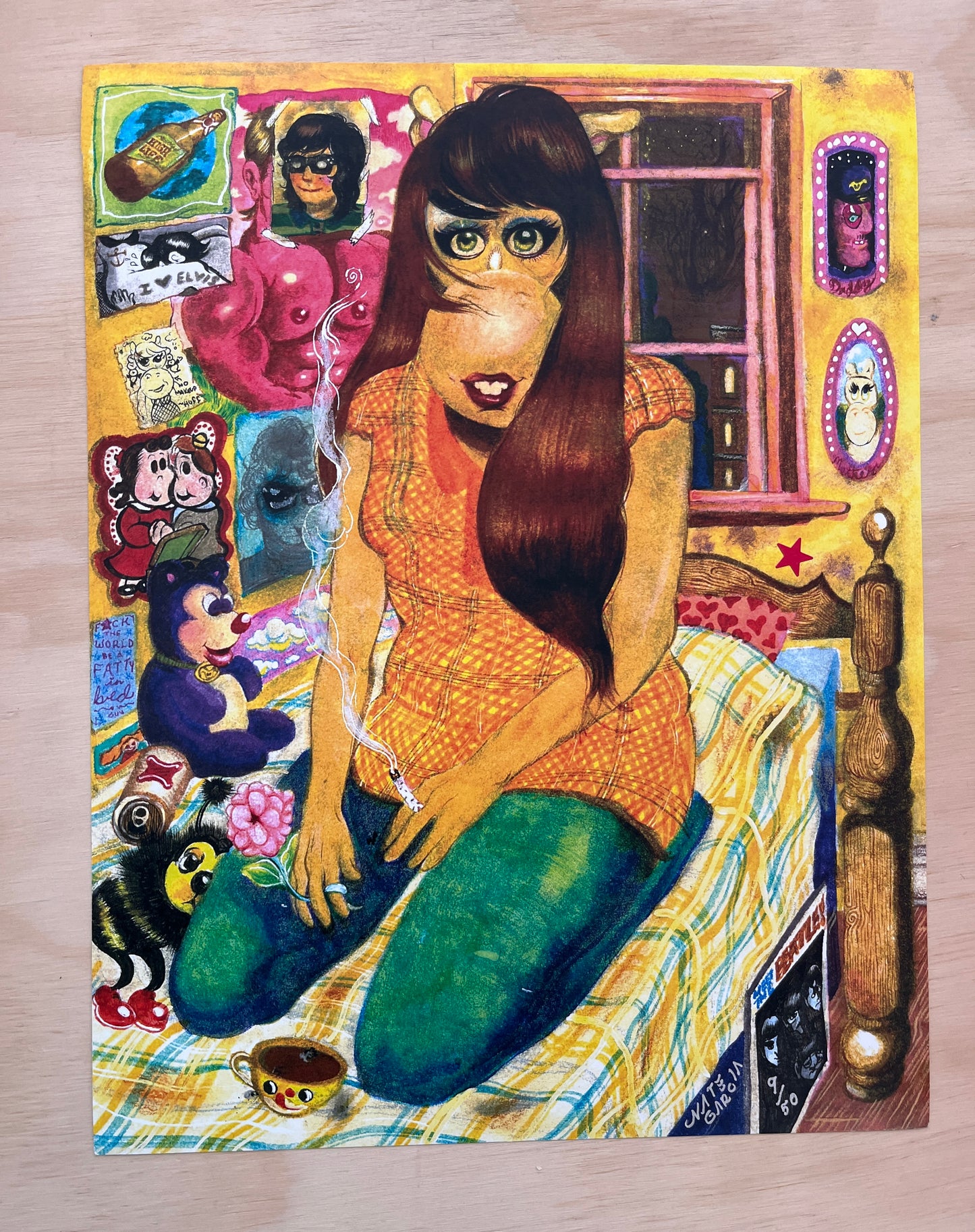 Peggy's Bedroom Print (Nate Garcia)