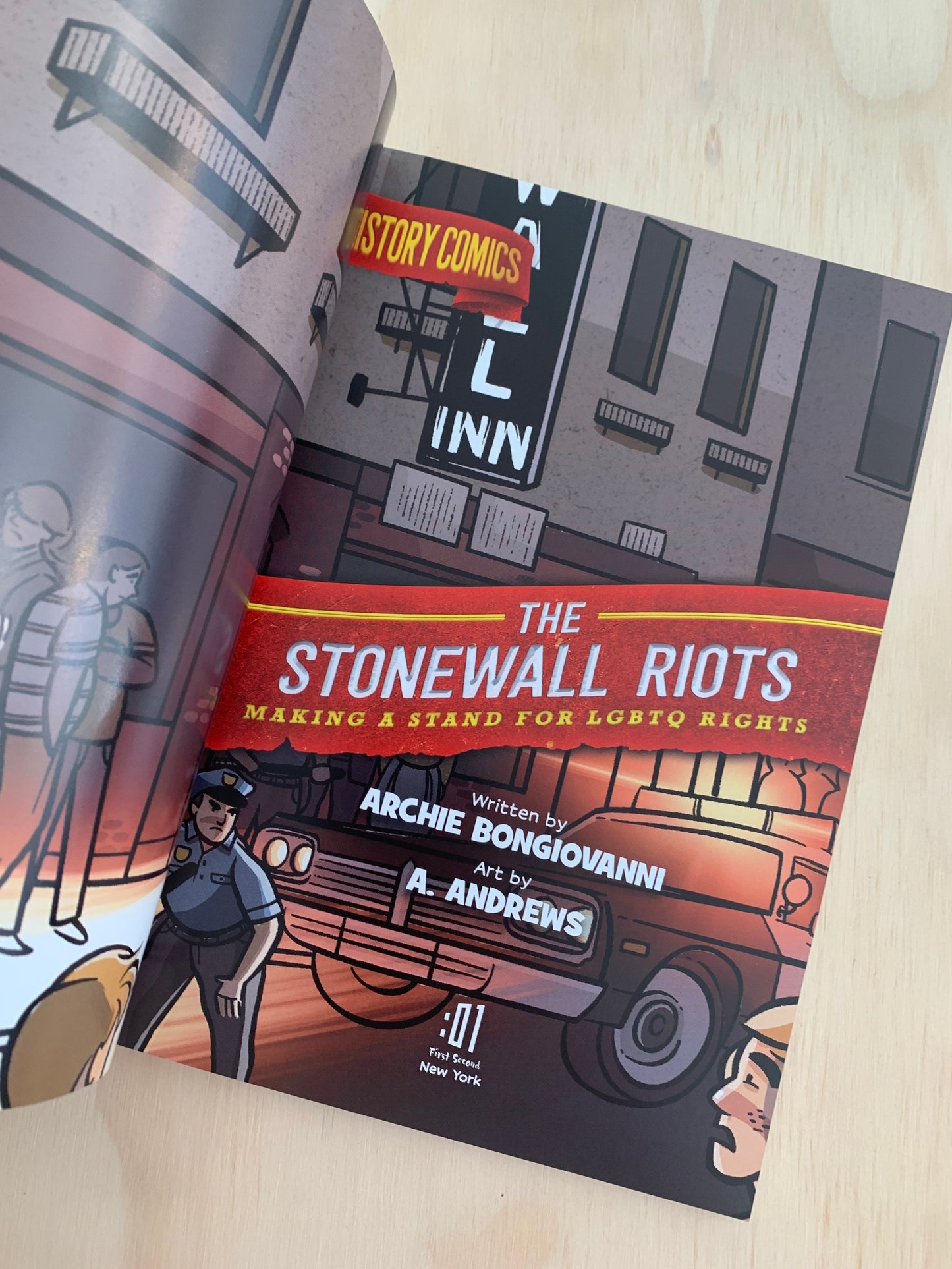 History Comics: The Stonewall Riots: Making a Stand for LGBTQ Rights