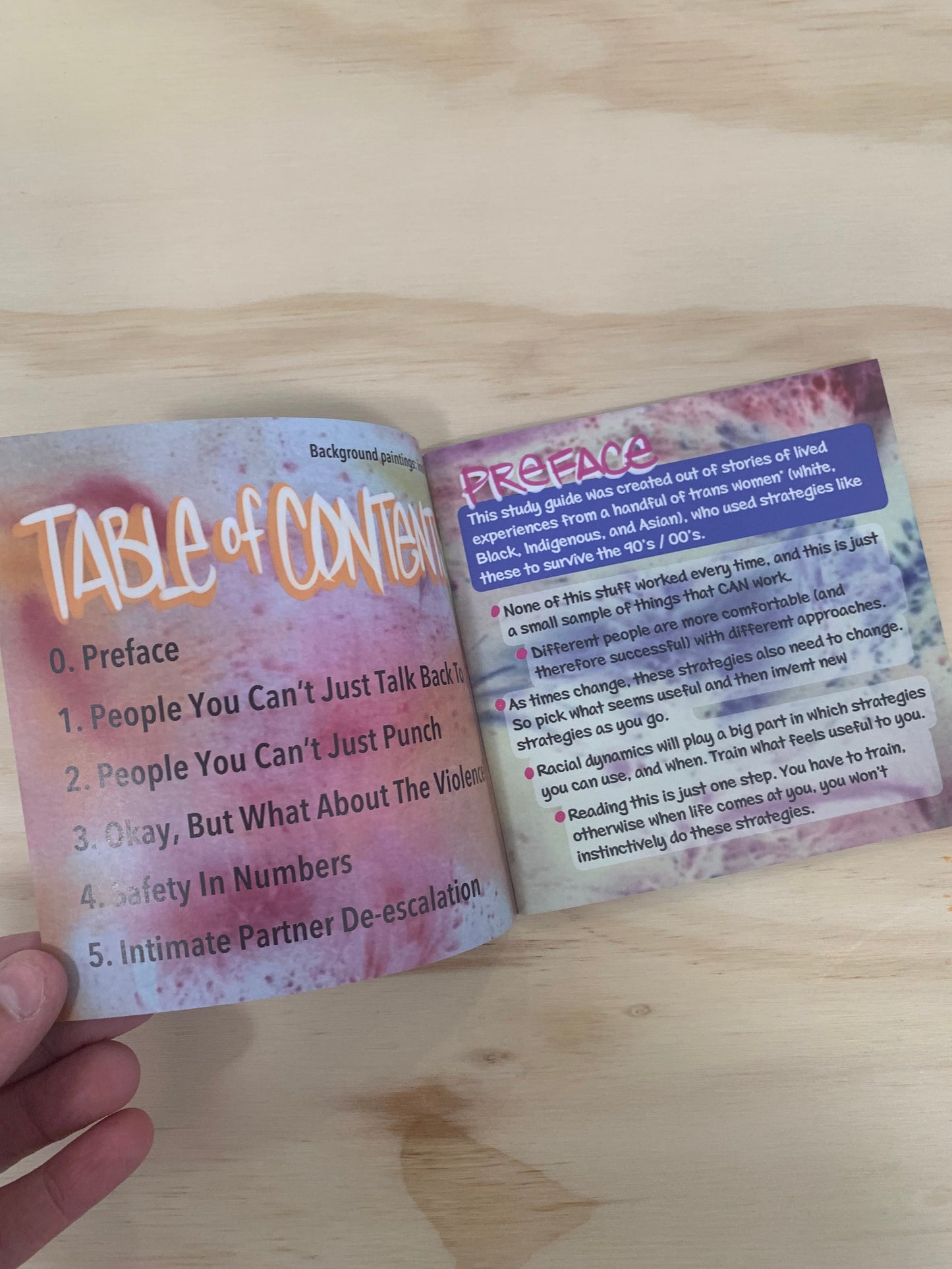 A Self Defense Study Guide for Trans Women and Gender Non-Conforming / Nonbinary AMAB Folks