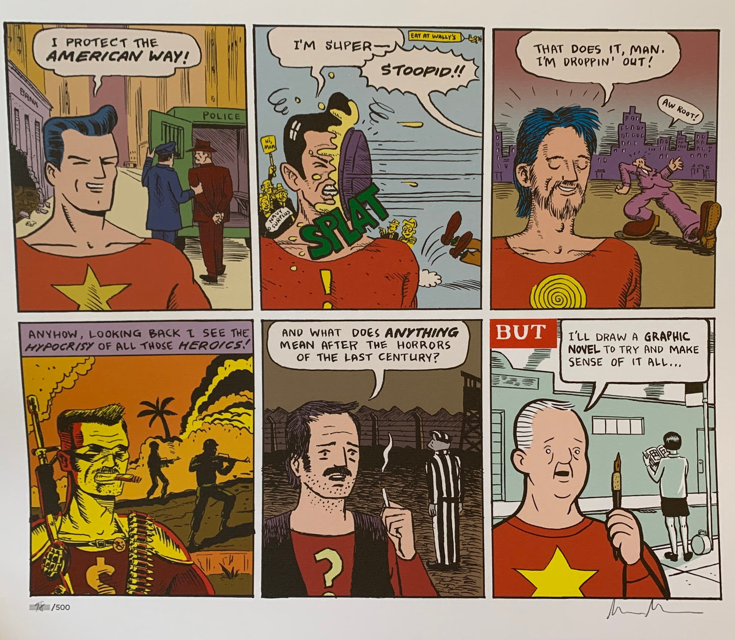 Matt Madden Limited Edition print