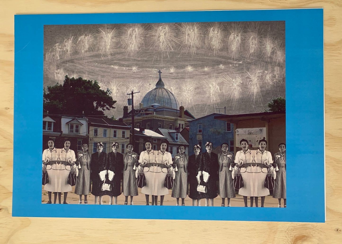 New and Wesley Print (Church Ladies) by John Scott