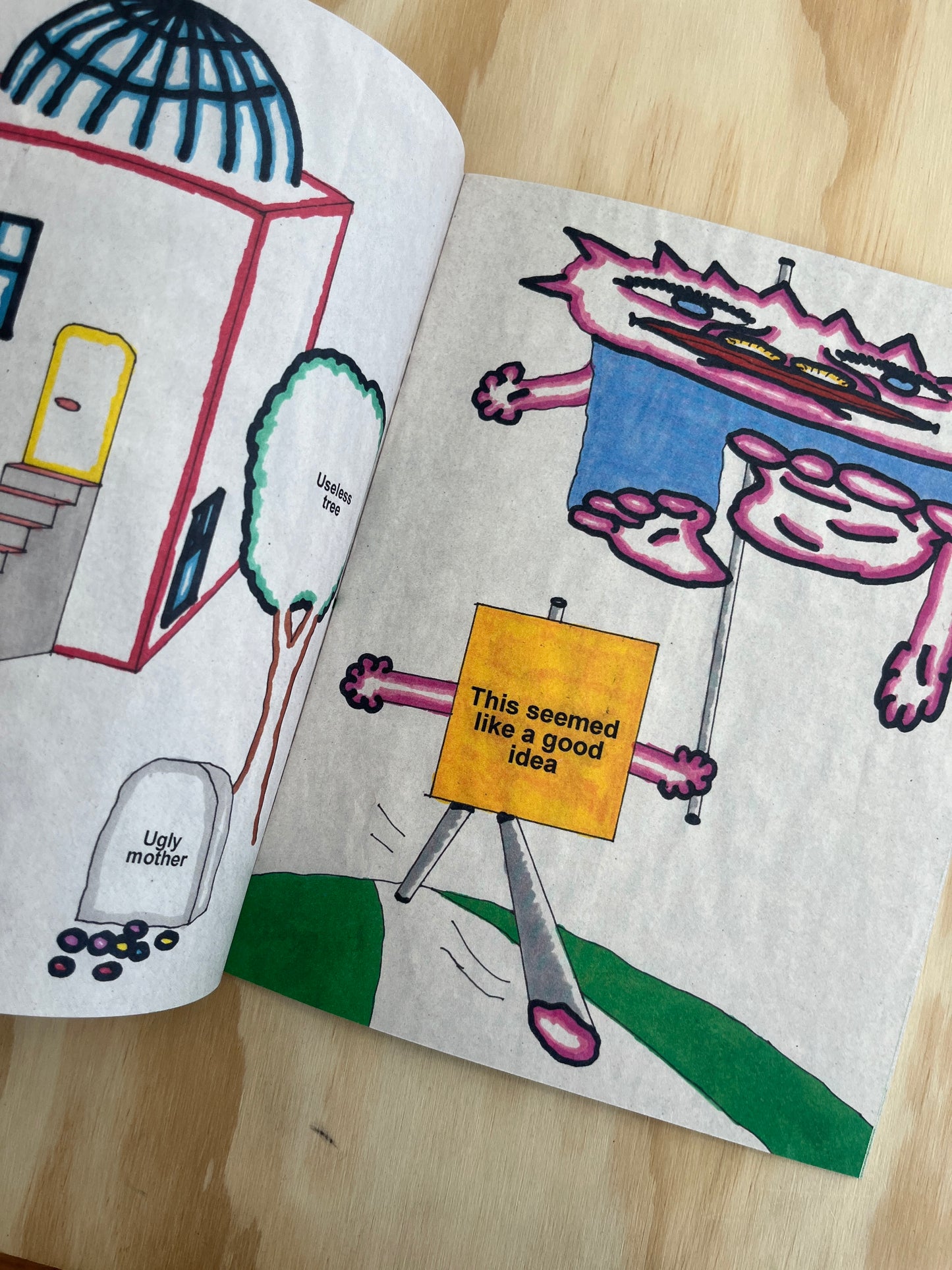 Drawing People With Signs