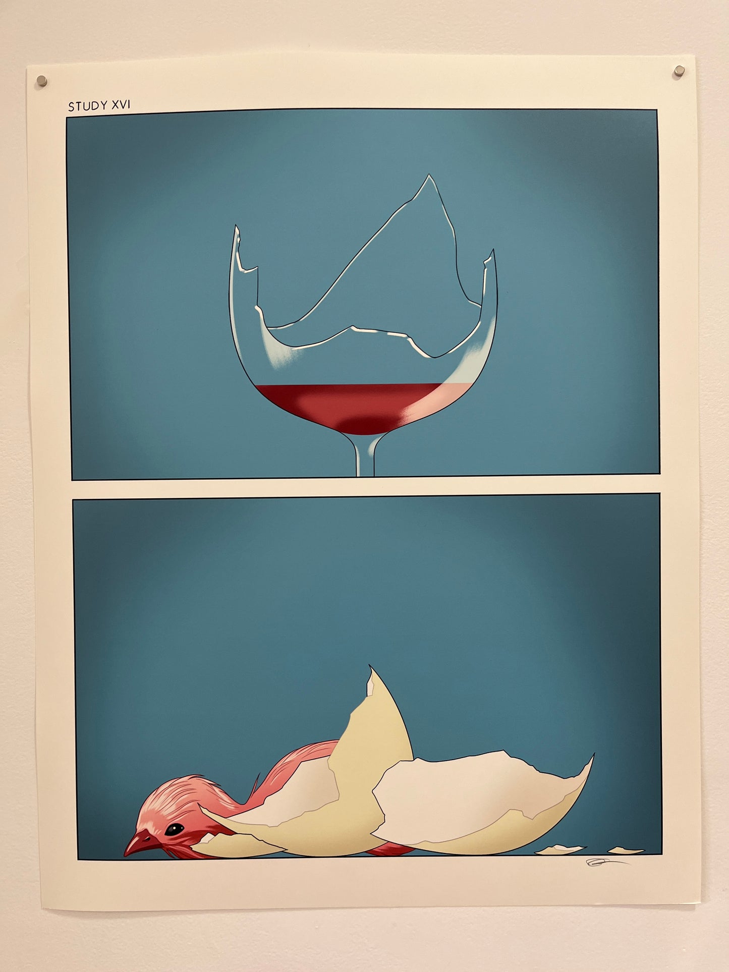 Anuj Shrestha: Study XVI