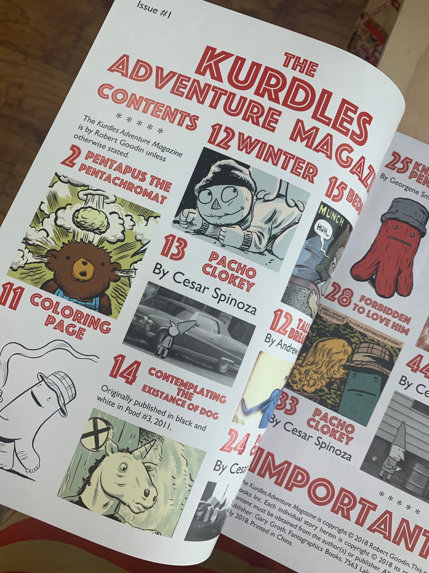 The Kurdles Adventure Magazine Issue 1