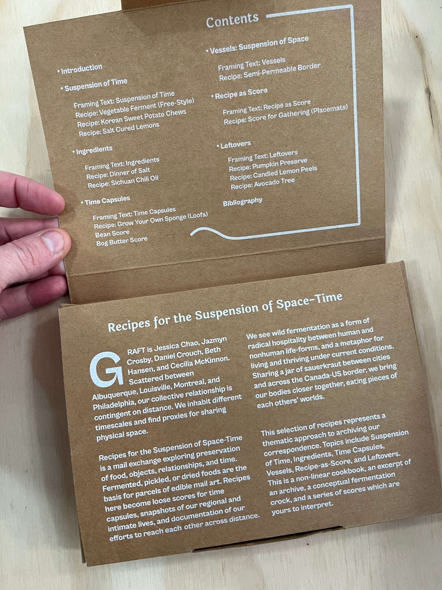 Recipes for the Suspension of Space-Time