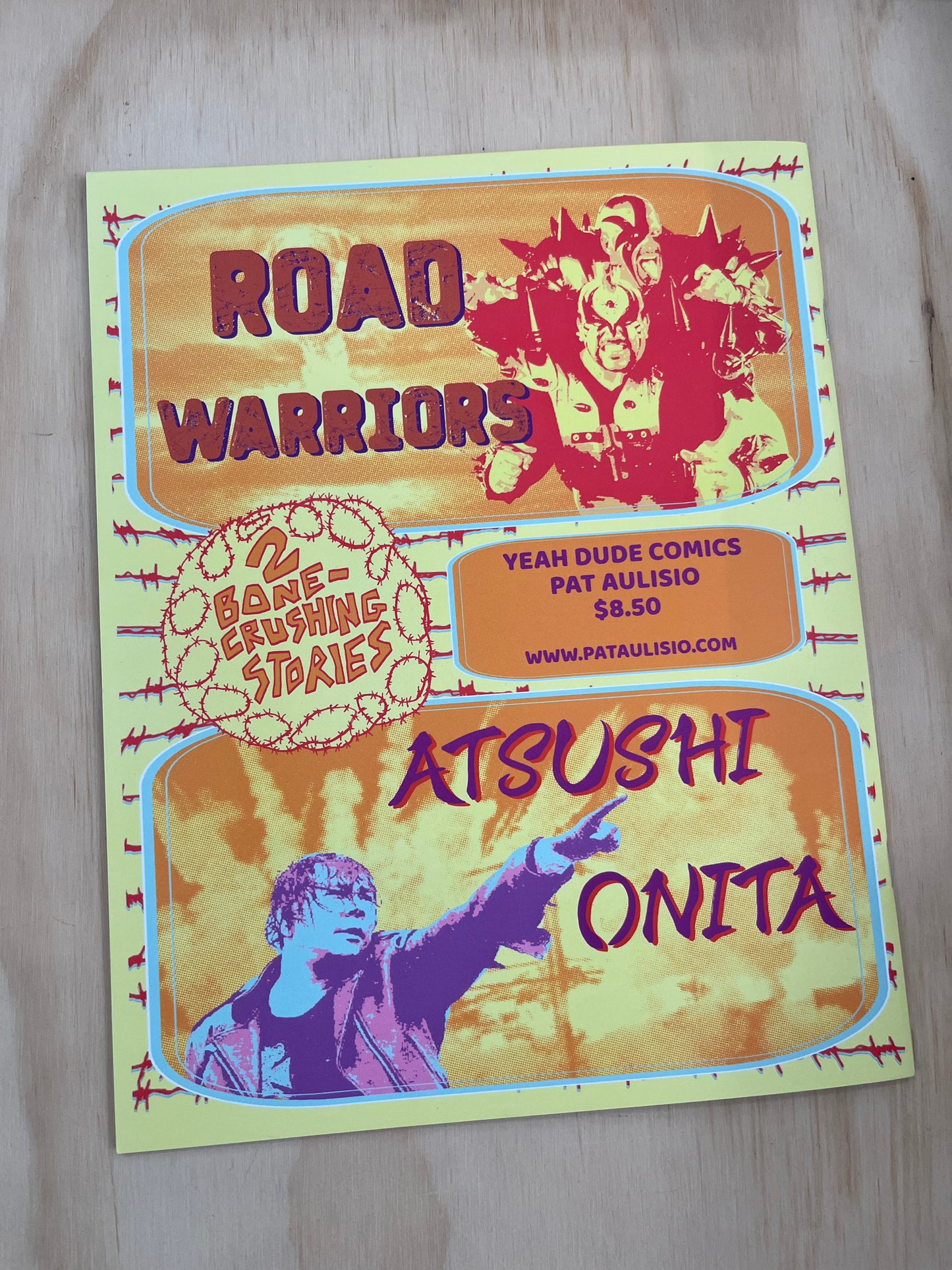 Pro Wrestling Comics 2 in 1