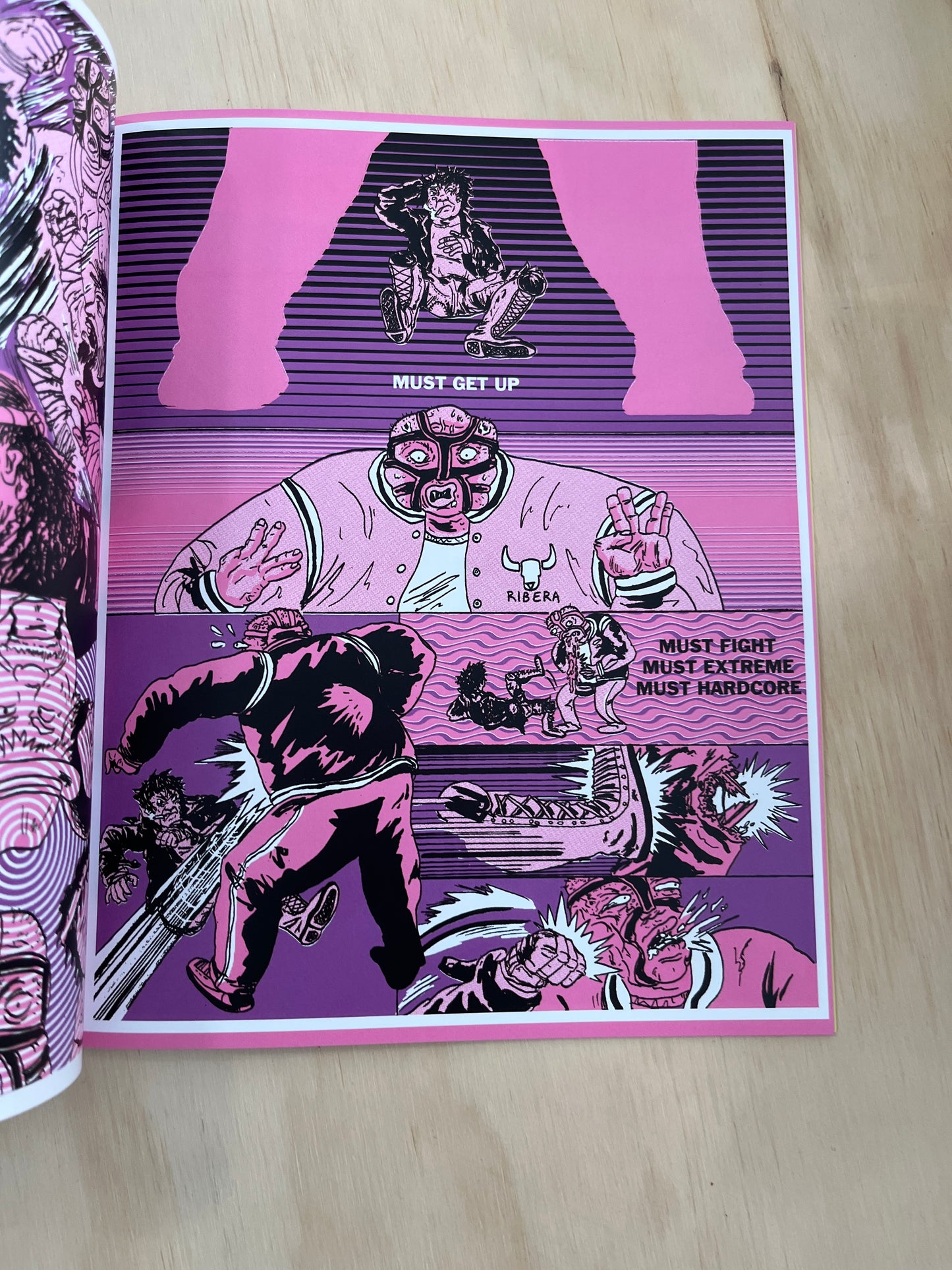 Pro Wrestling Comics 2 in 1