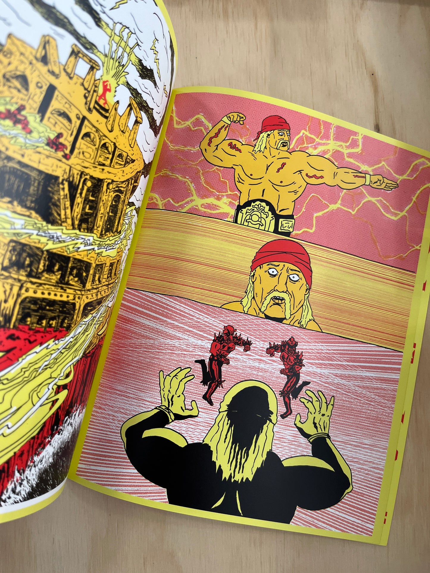 Pro Wrestling Comics 2 in 1