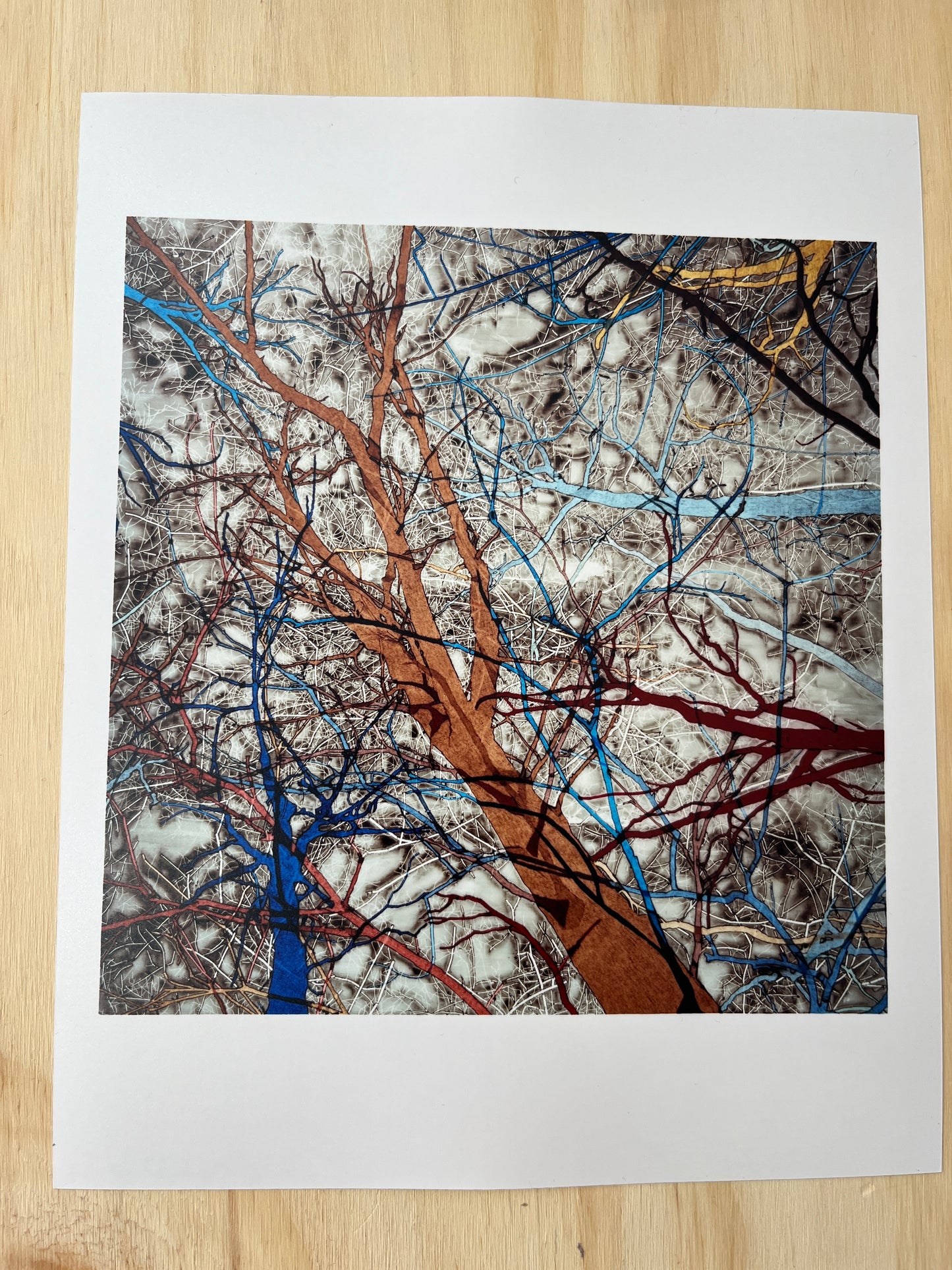 Amy Finkelstien Limited Edition Print: "This now, that now is nowhere"