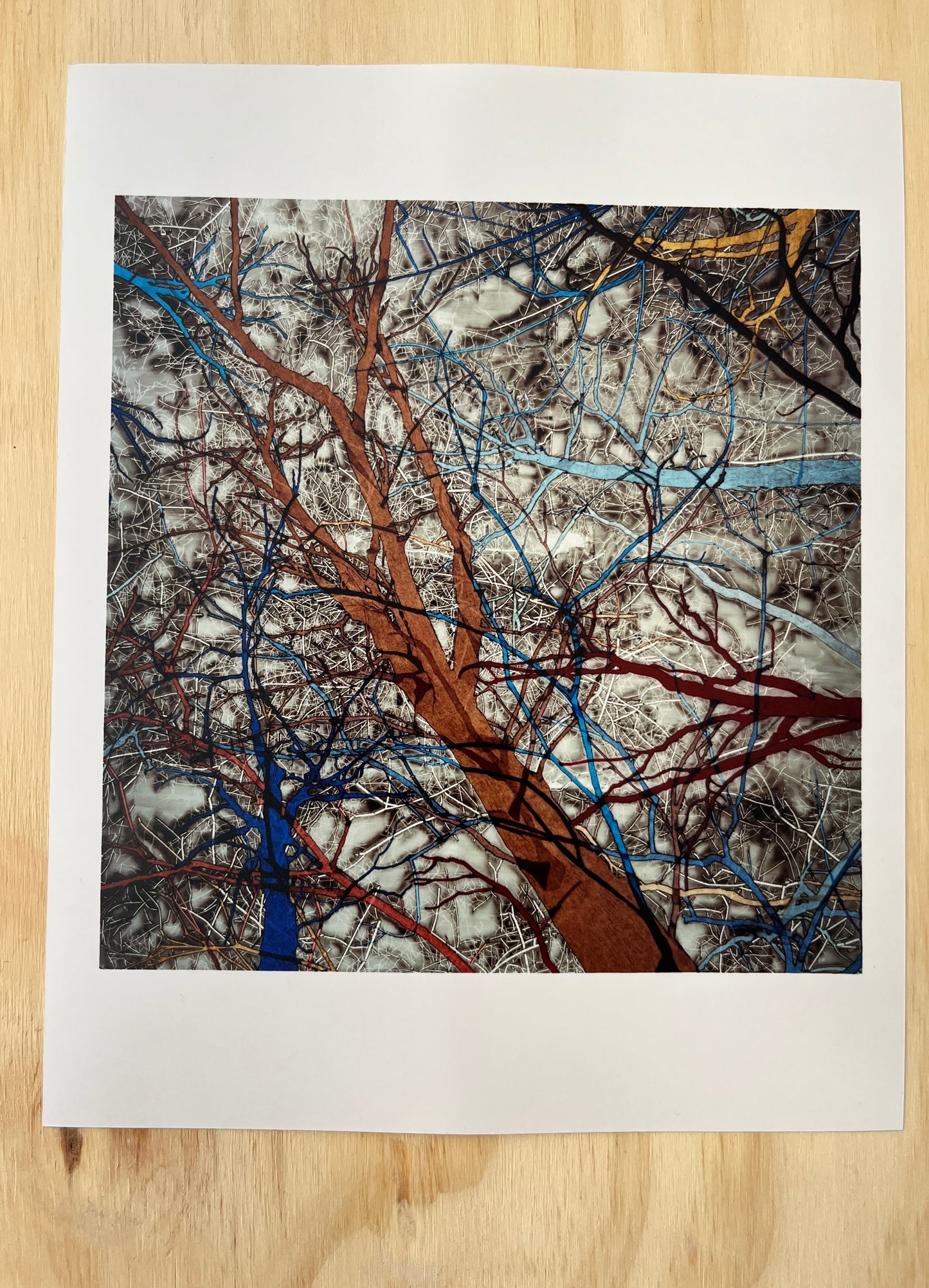 Amy Finkelstien Limited Edition Print: "This now, that now is nowhere"