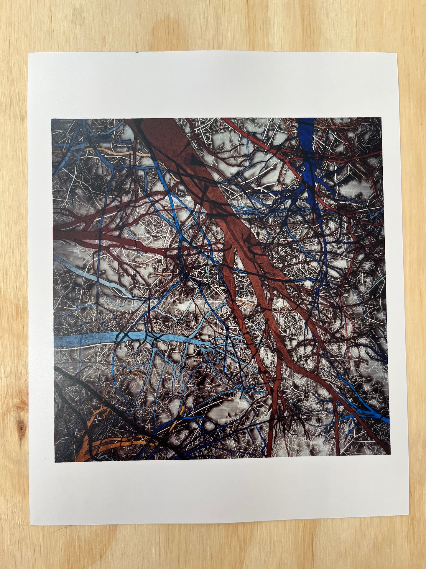 Amy Finkelstien Limited Edition Print: "This now, that now is nowhere"