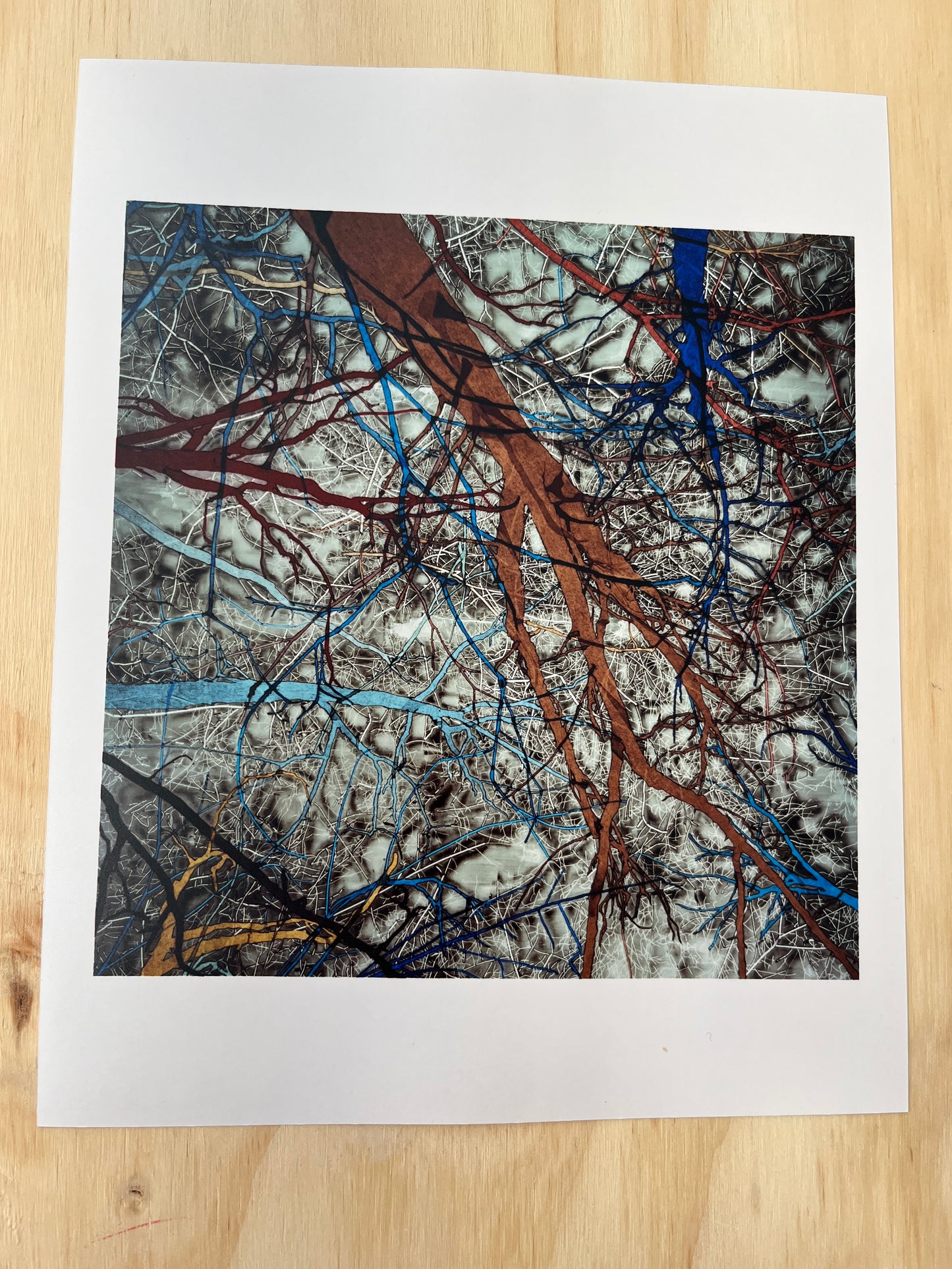 Amy Finkelstien Limited Edition Print: "This now, that now is nowhere"