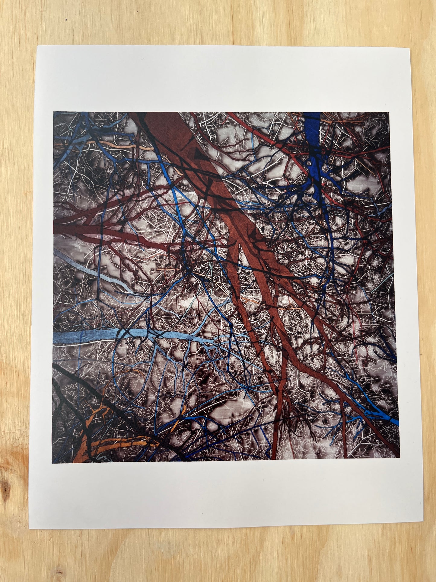 Amy Finkelstien Limited Edition Print: "This now, that now is nowhere"