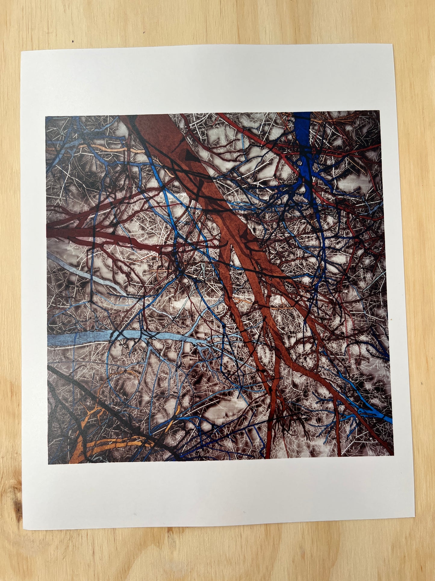 Amy Finkelstien Limited Edition Print: "This now, that now is nowhere"
