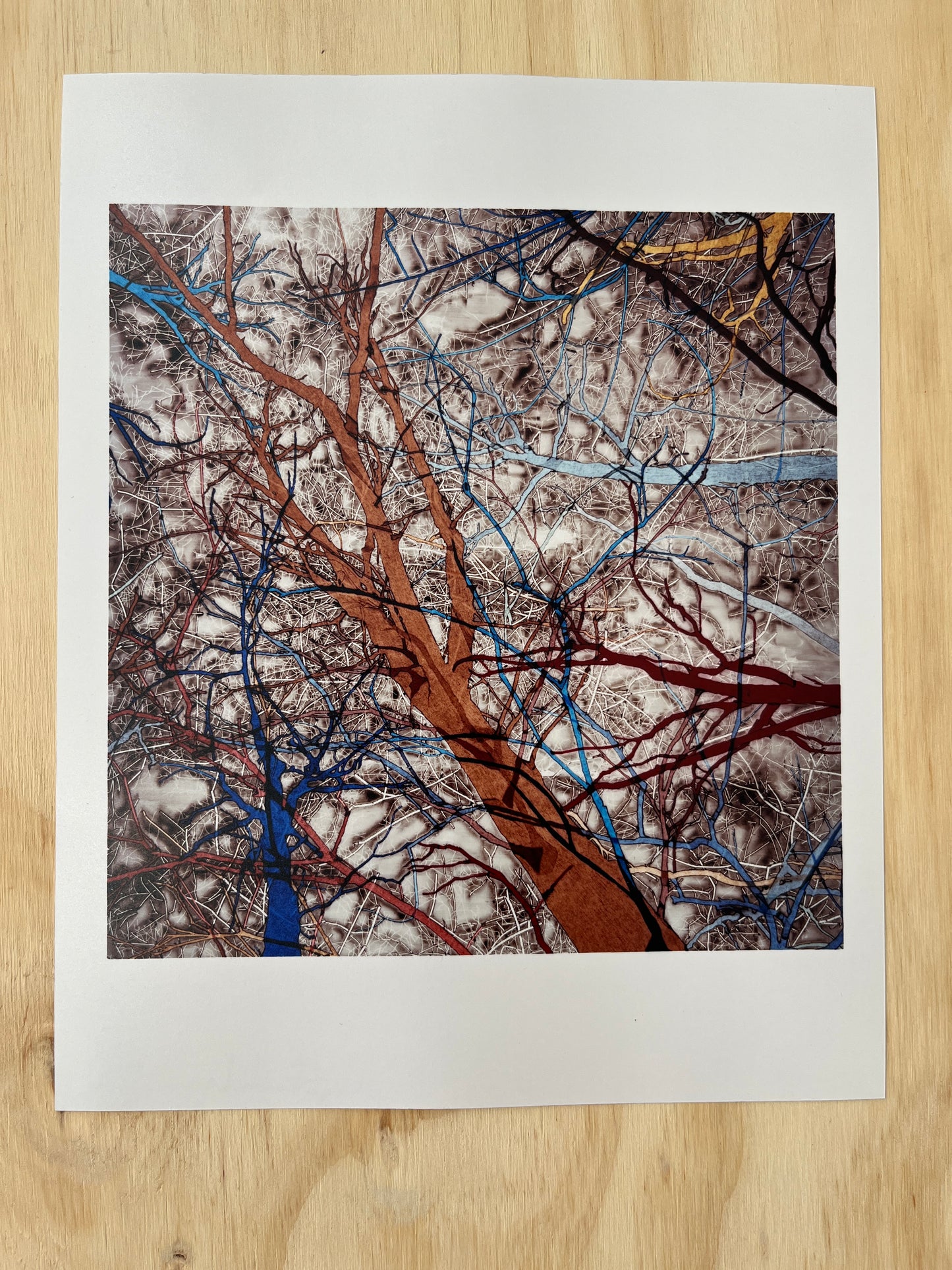 Amy Finkelstien Limited Edition Print: "This now, that now is nowhere"