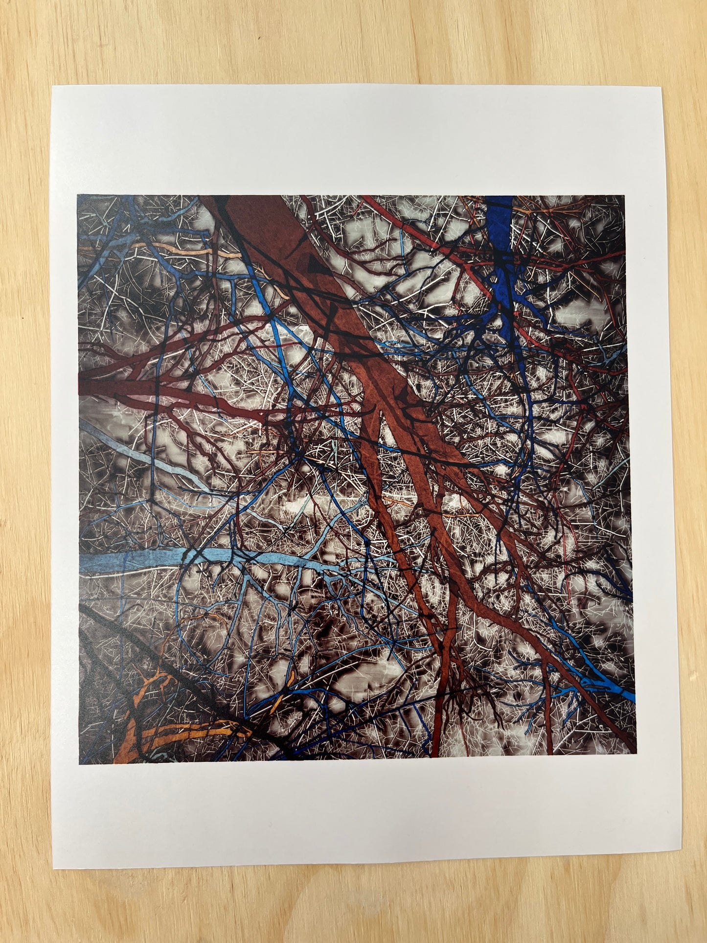 Amy Finkelstien Limited Edition Print: "This now, that now is nowhere"