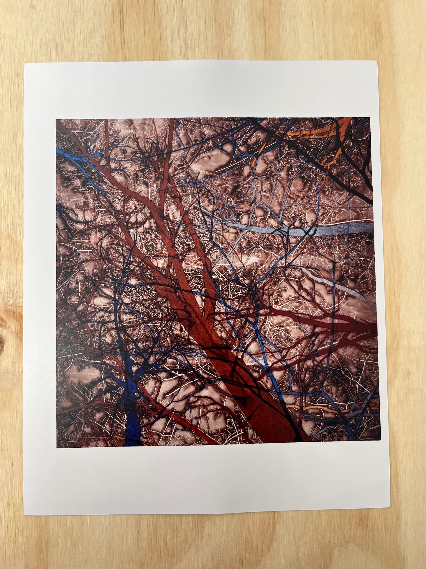 Amy Finkelstien Limited Edition Print: "This now, that now is nowhere"