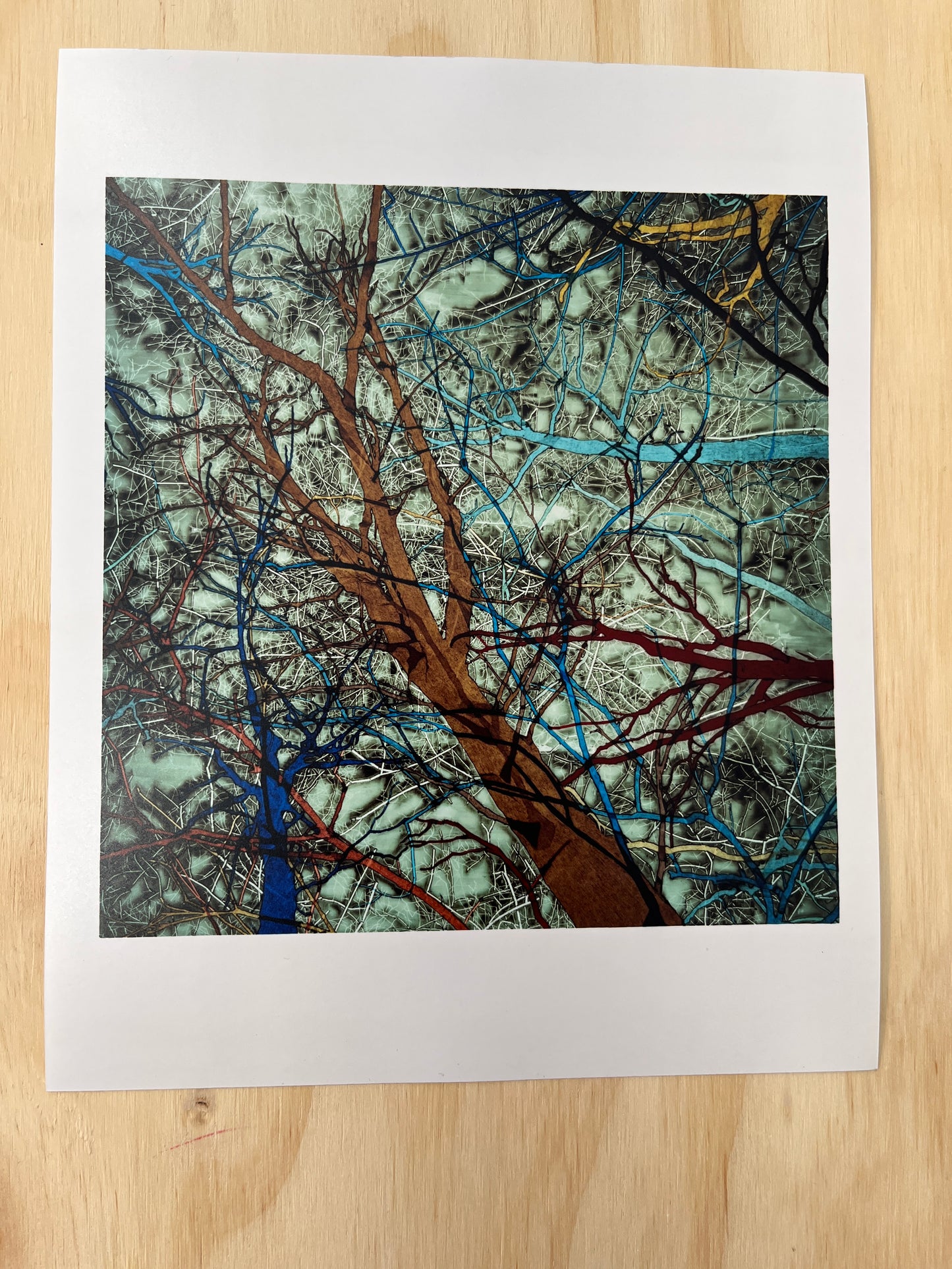 Amy Finkelstien Limited Edition Print: "This now, that now is nowhere"