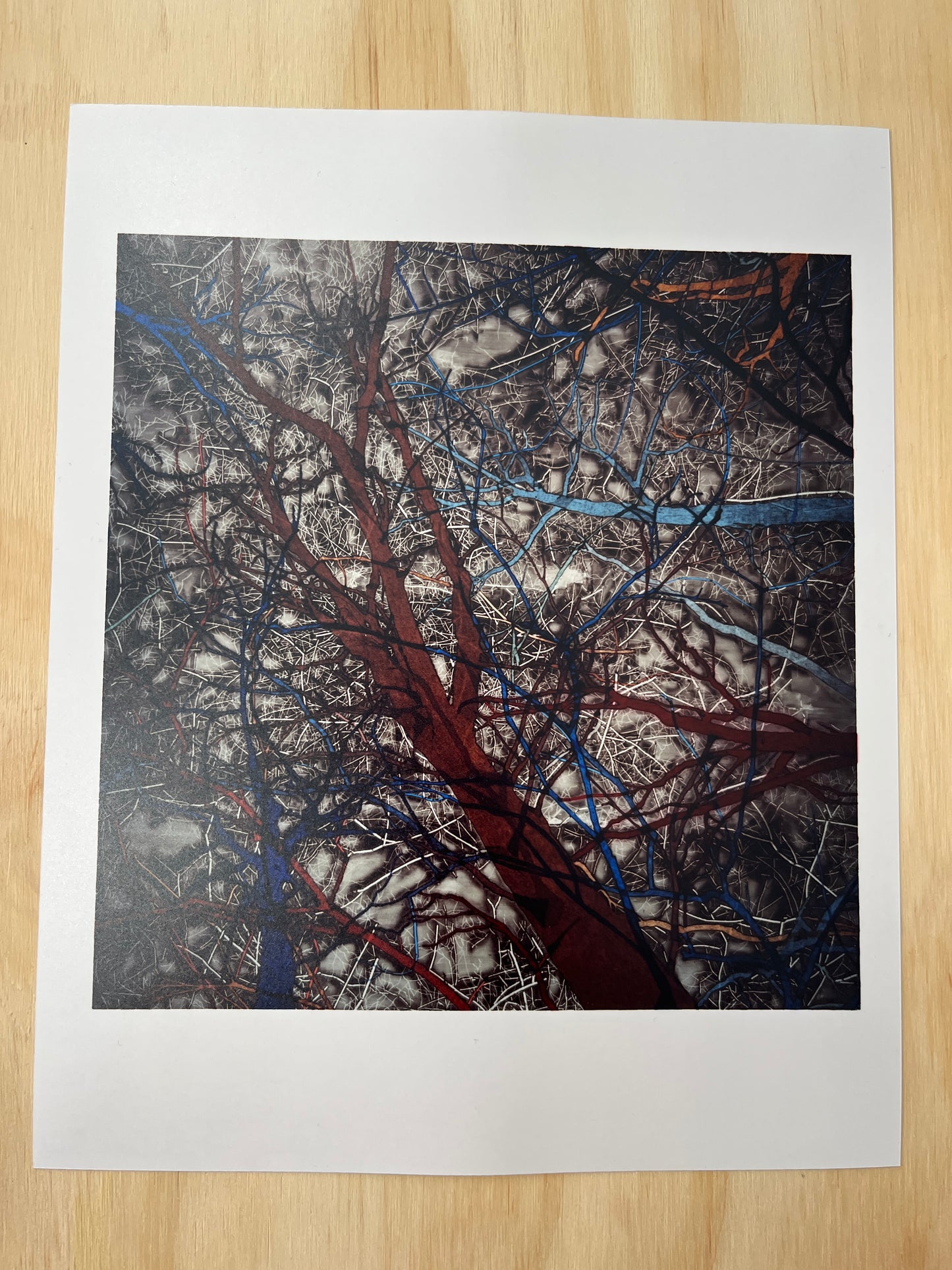 Amy Finkelstien Limited Edition Print: "This now, that now is nowhere"
