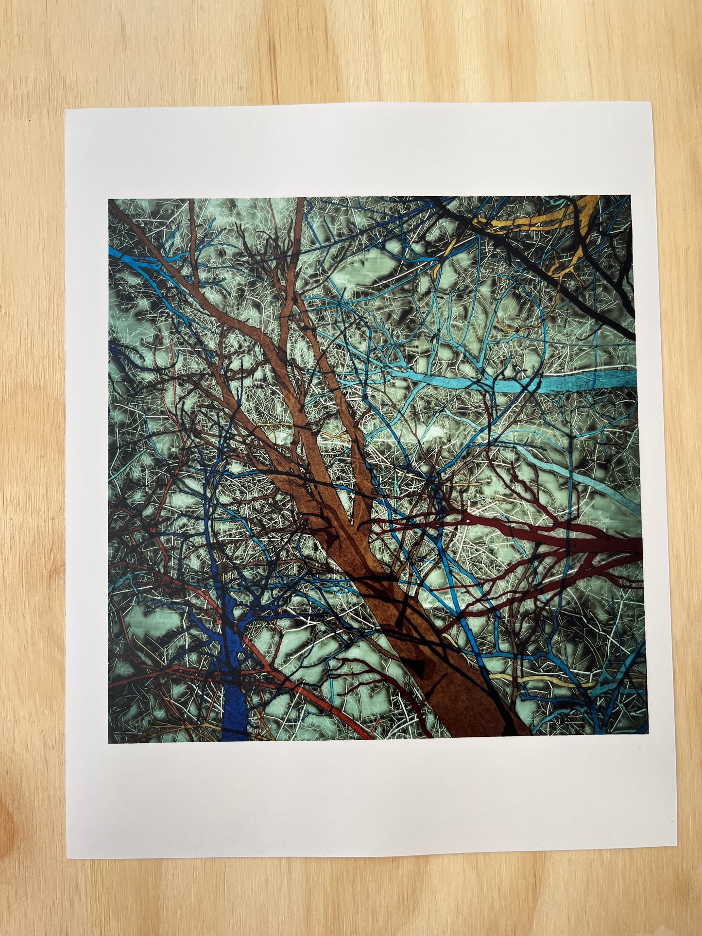 Amy Finkelstien Limited Edition Print: "This now, that now is nowhere"