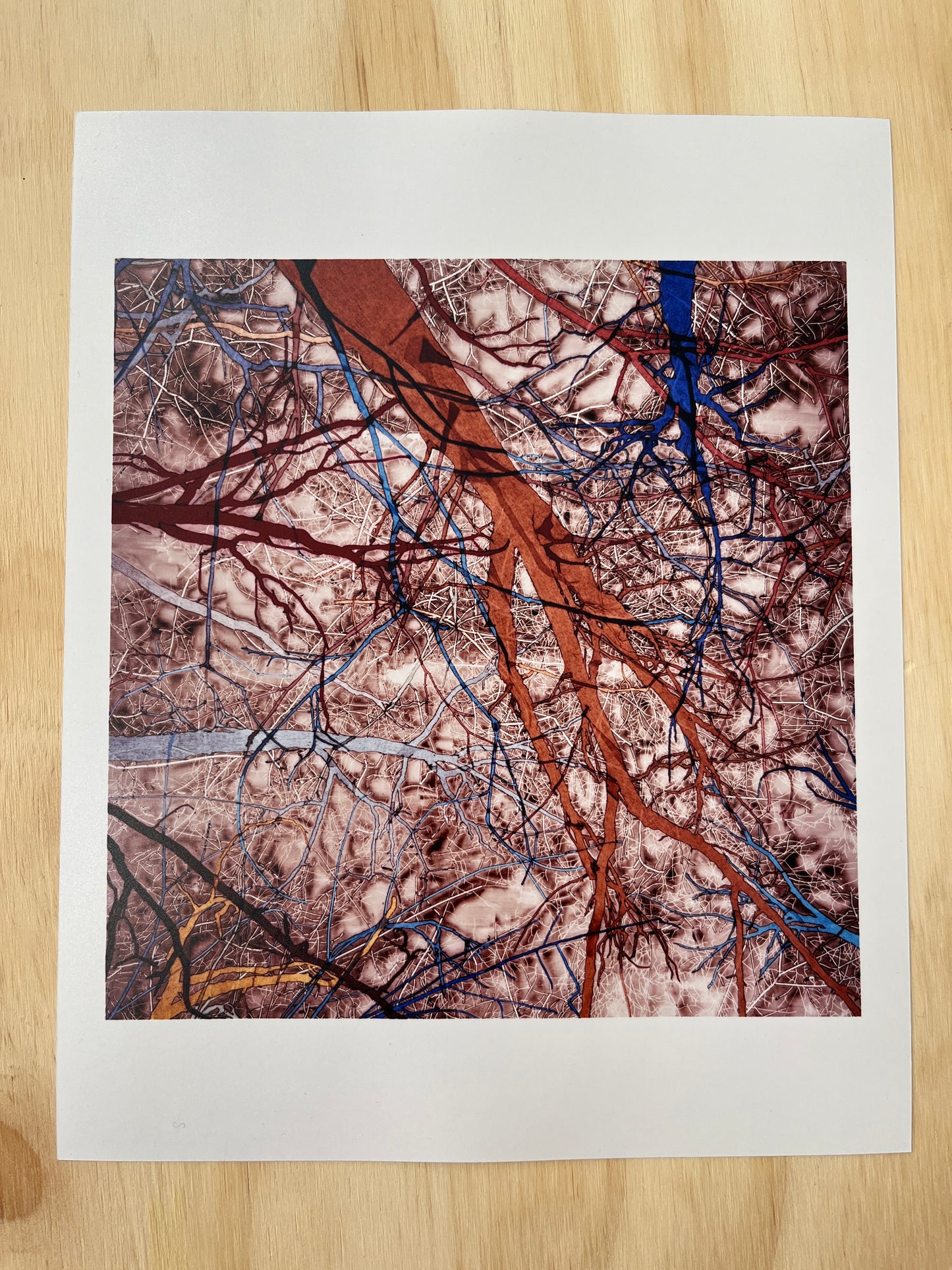 Amy Finkelstien Limited Edition Print: "This now, that now is nowhere"