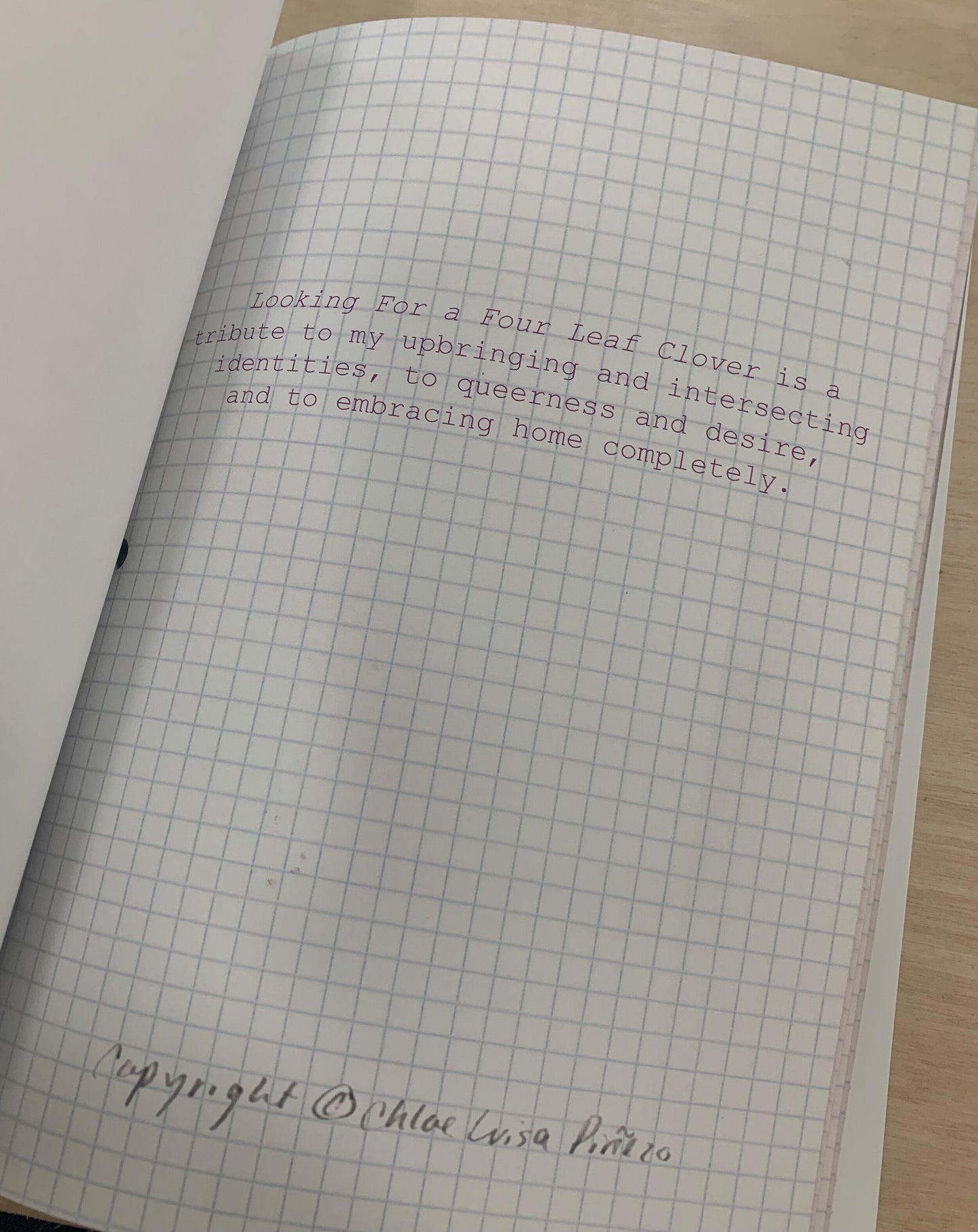 Looking for a Four Leaf Clover