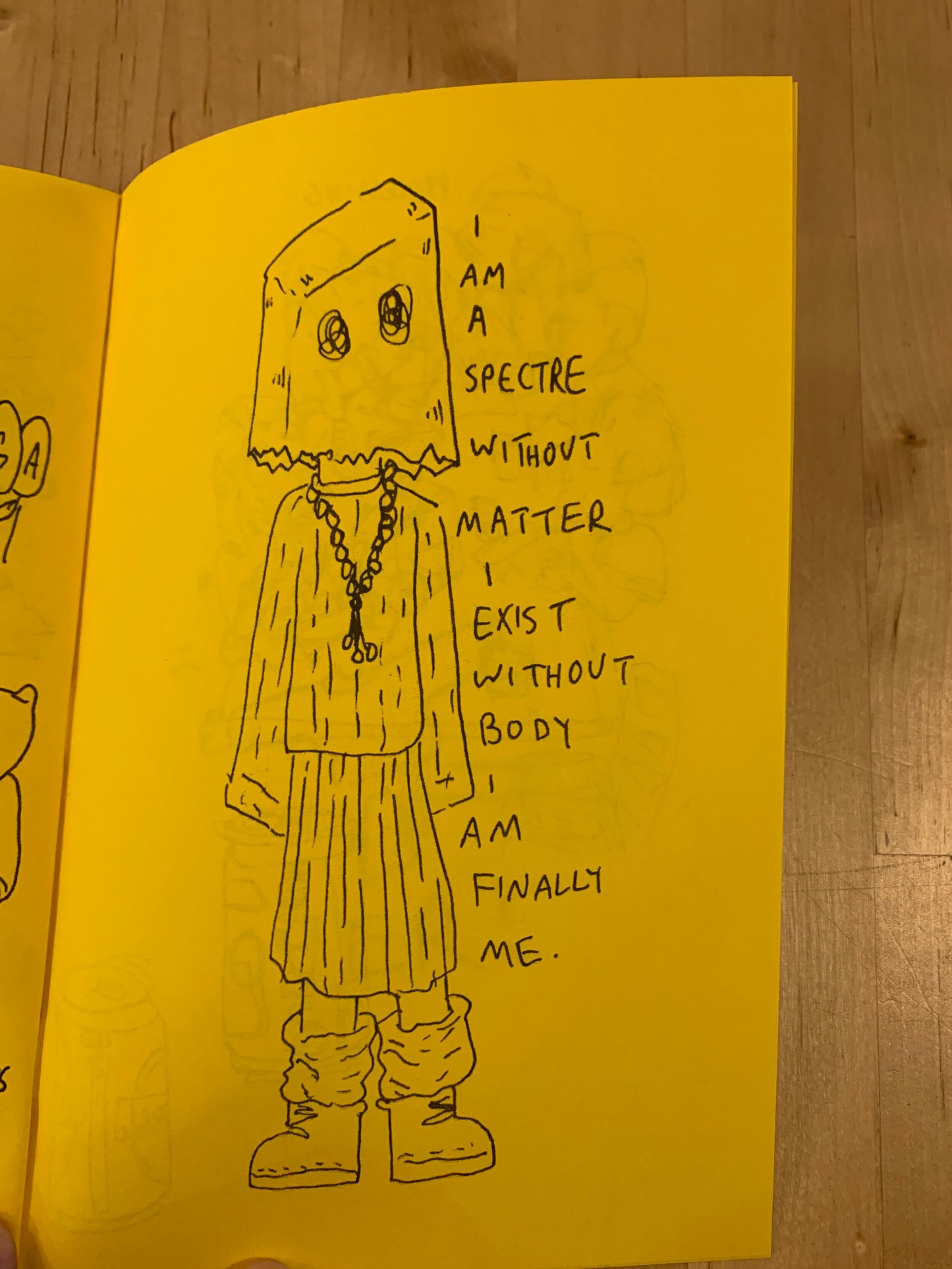 Inky Bee Inktober Sketchbook 2019