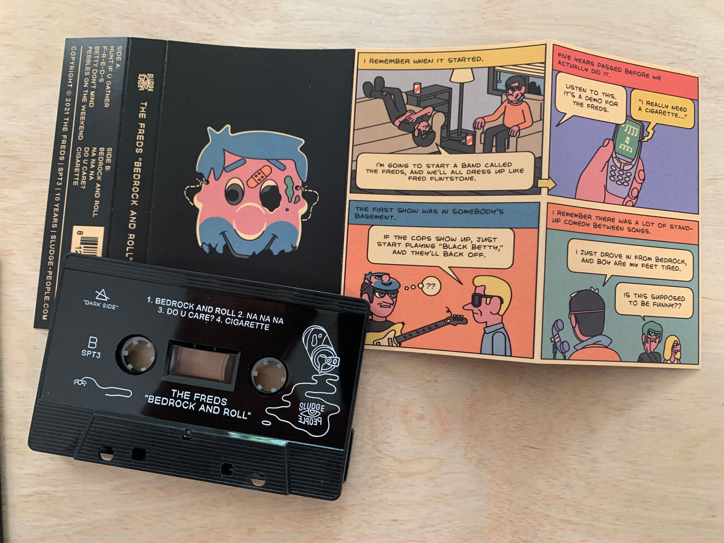 The Freds “Bedrock and Roll” (SPT3 – Cassette)