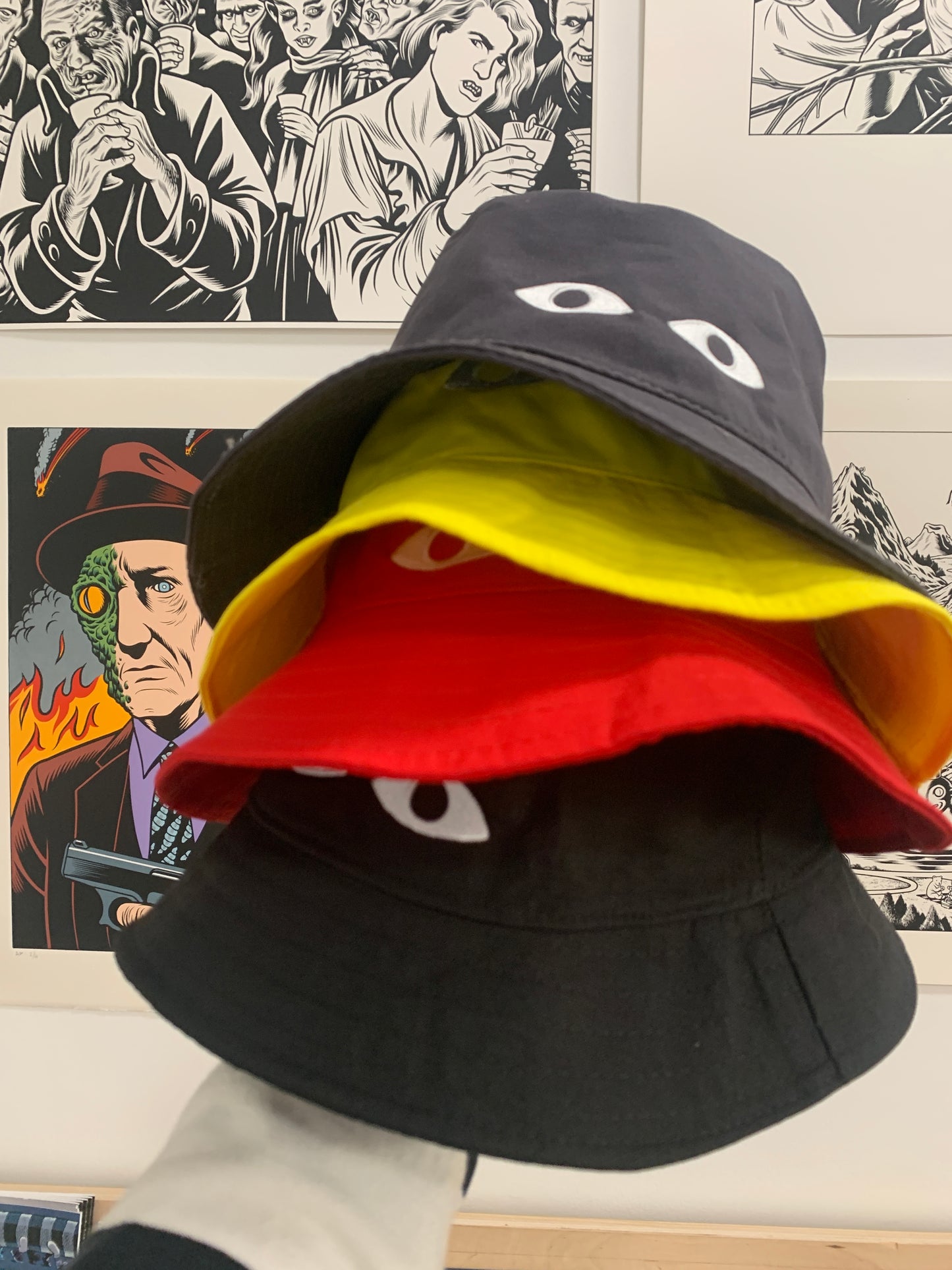 EYE HATS BY INECHI (bucket)