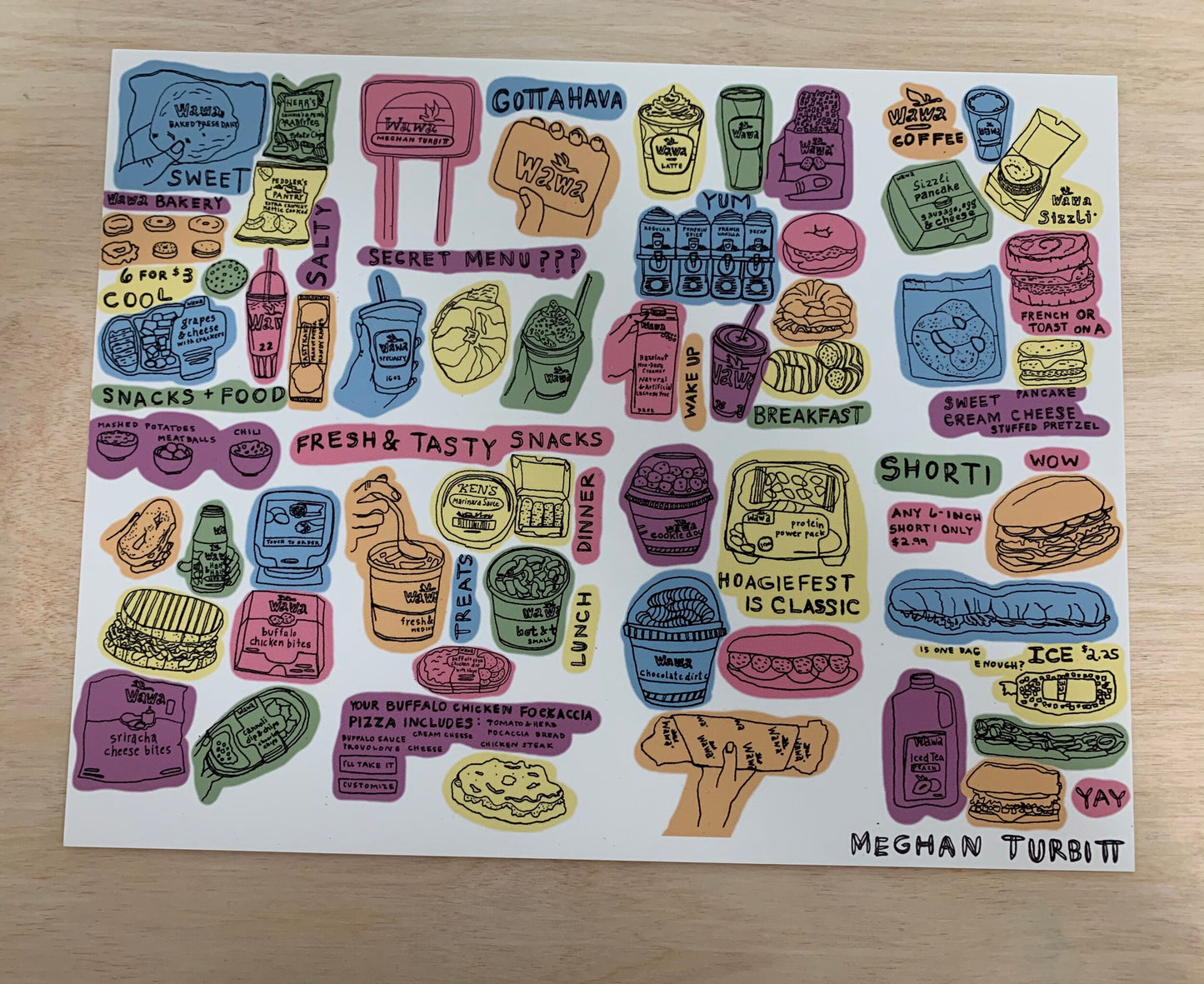HoagieFest Print by Meghan Turbitt
