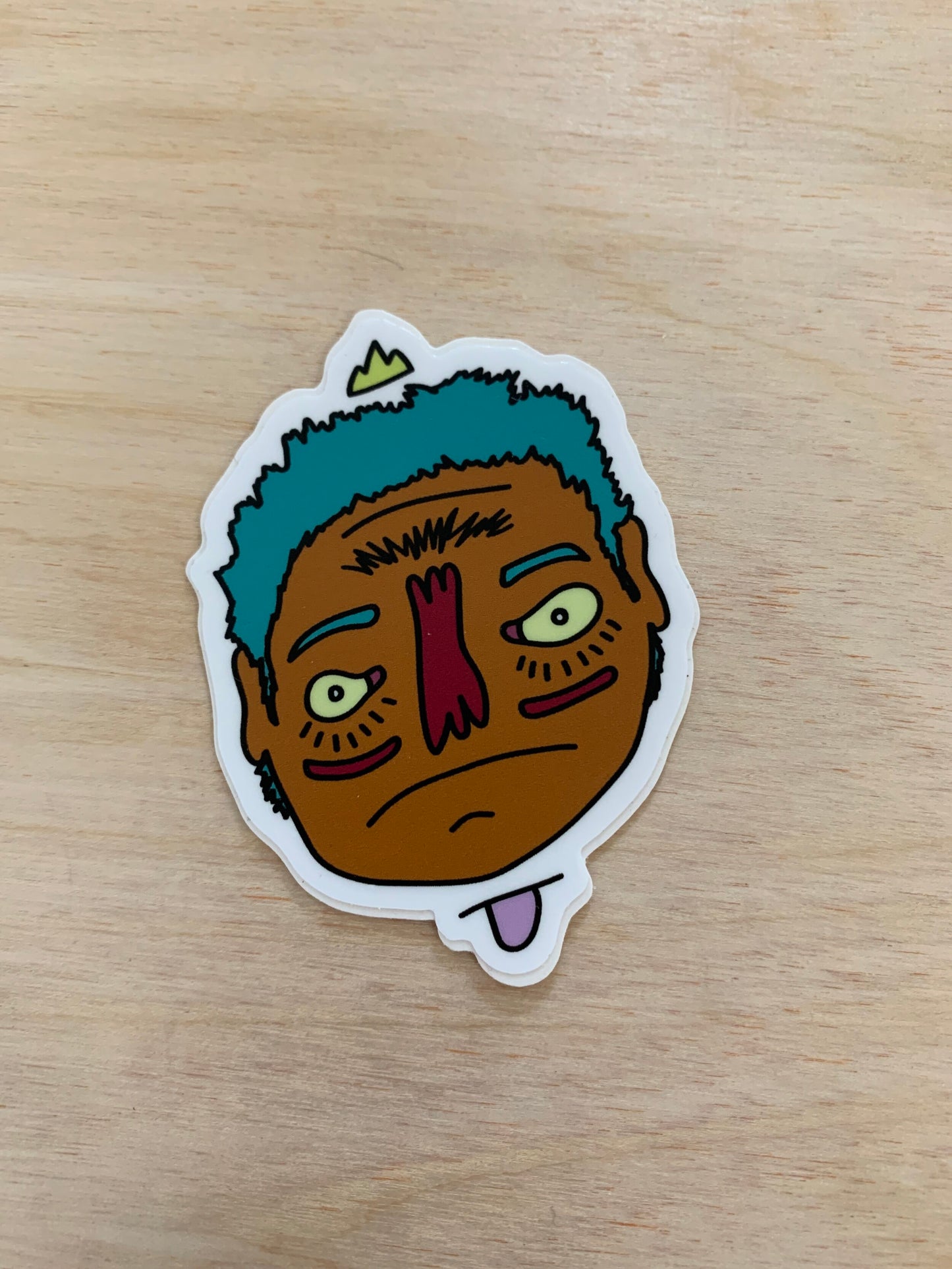 Carmel Dor Sticker (Two Face)
