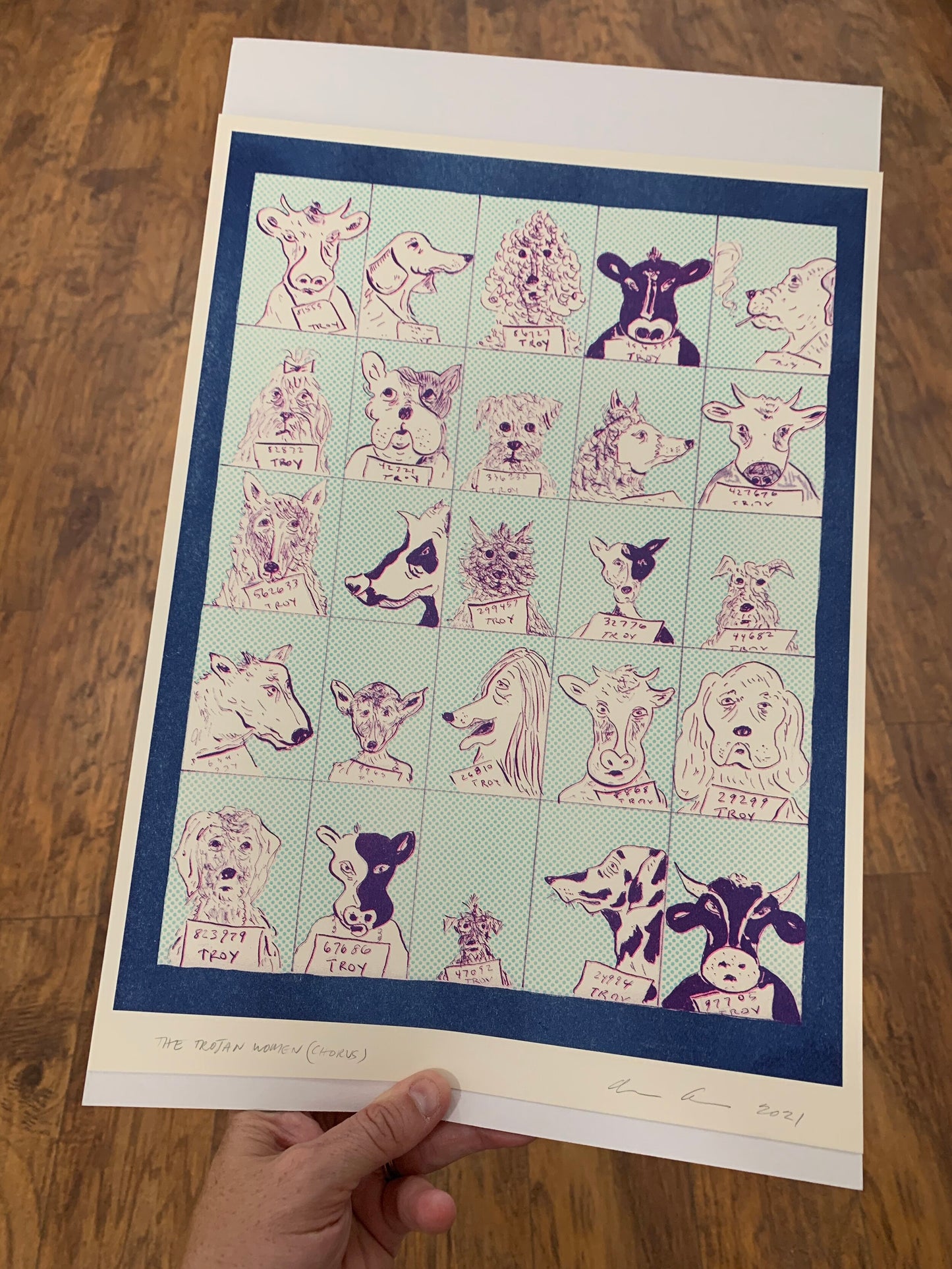 The Trojan Women Print
