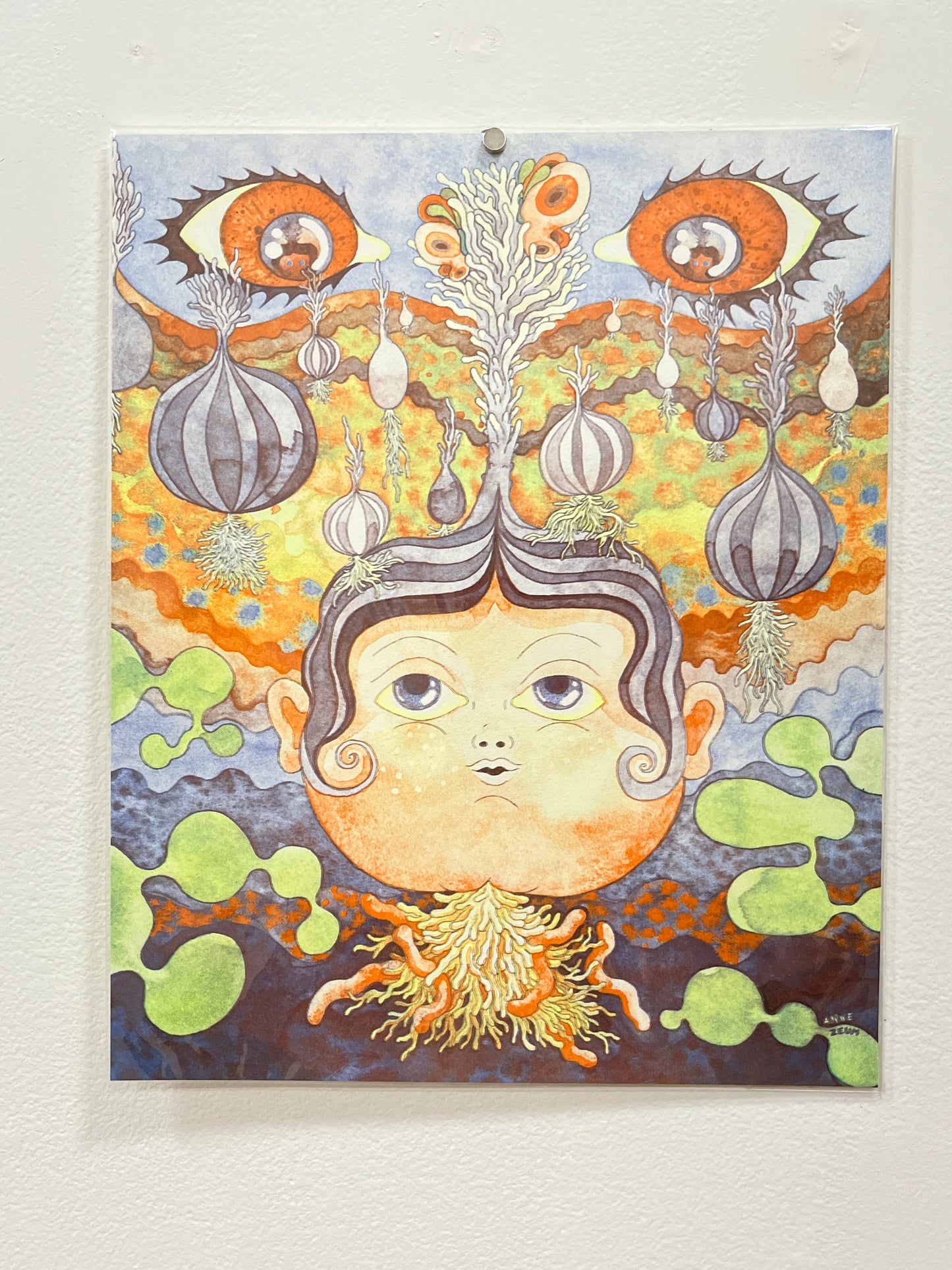 Clubhouse #17 Print - Anne Zeum