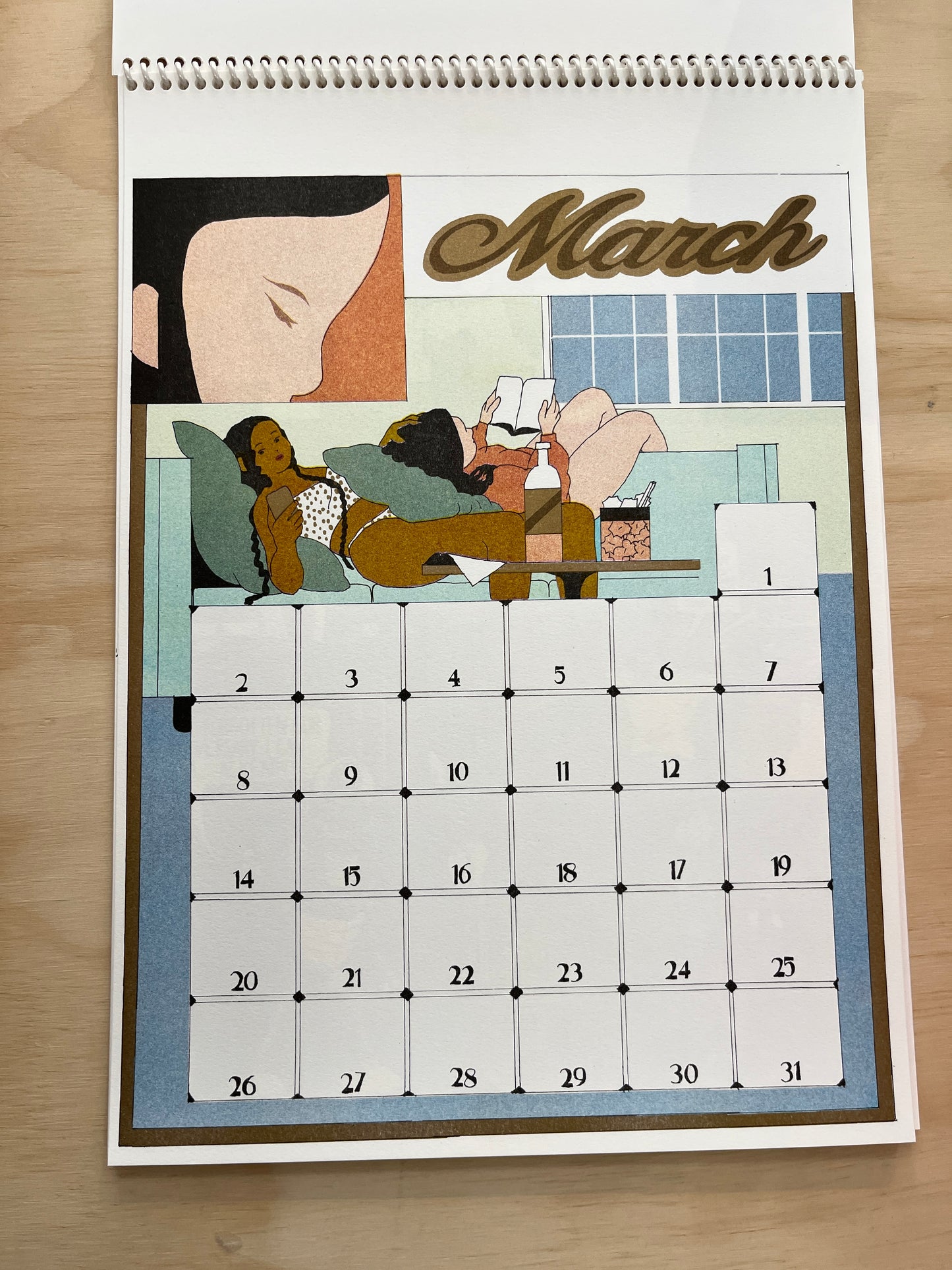 Colorama Perpetual Calendar