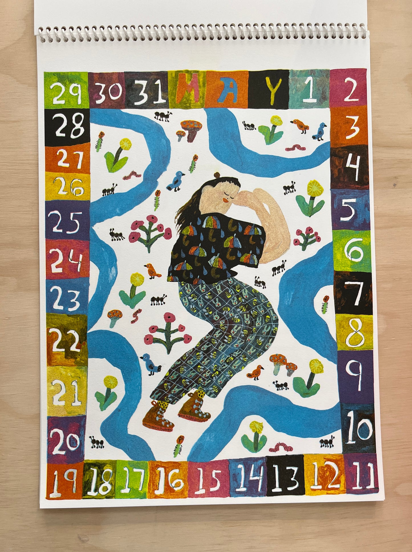 Colorama Perpetual Calendar