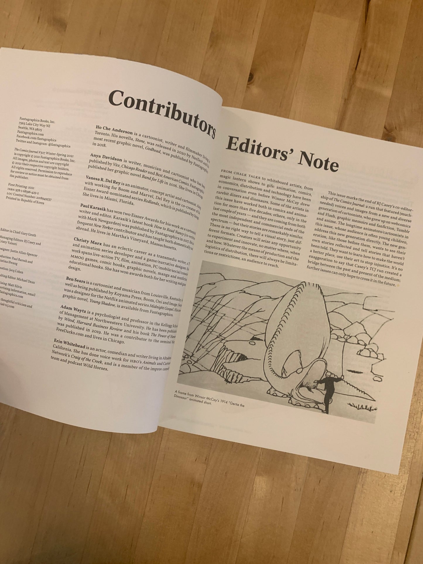 The Comics Journal #307