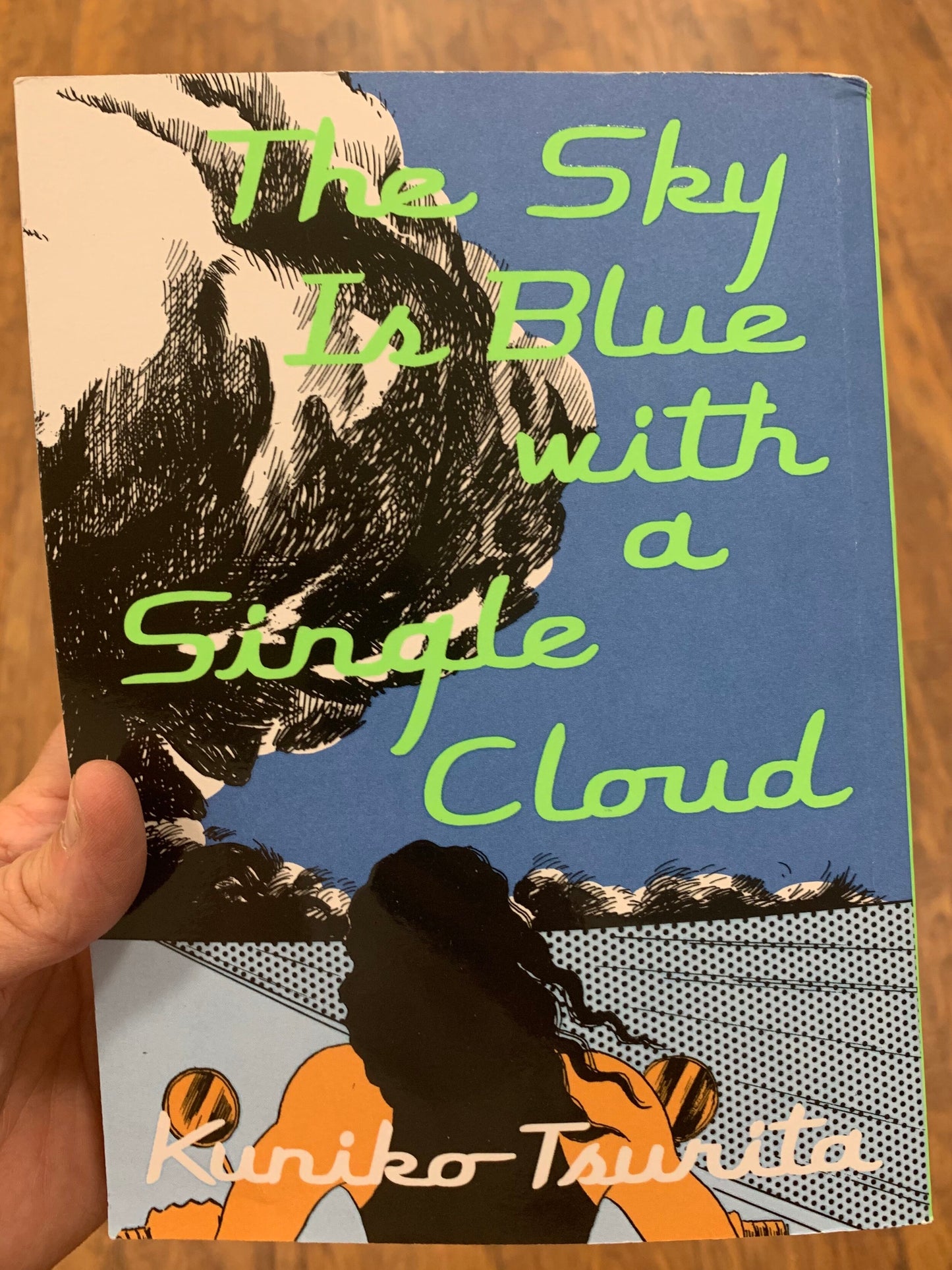 The Sky is Blue with a Single Cloud