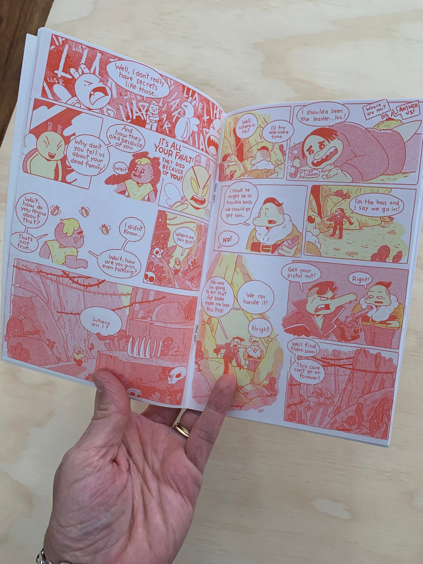 The Boy, The Trouble, The Canyon