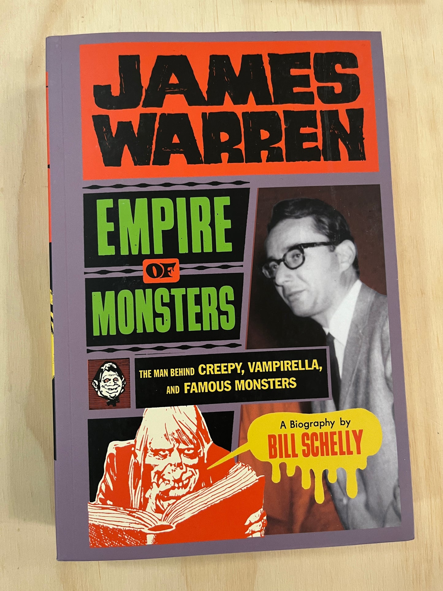 James Warren, Empire of Monsters: The Man Behind Creepy, Vampirella, and Famous Monsters