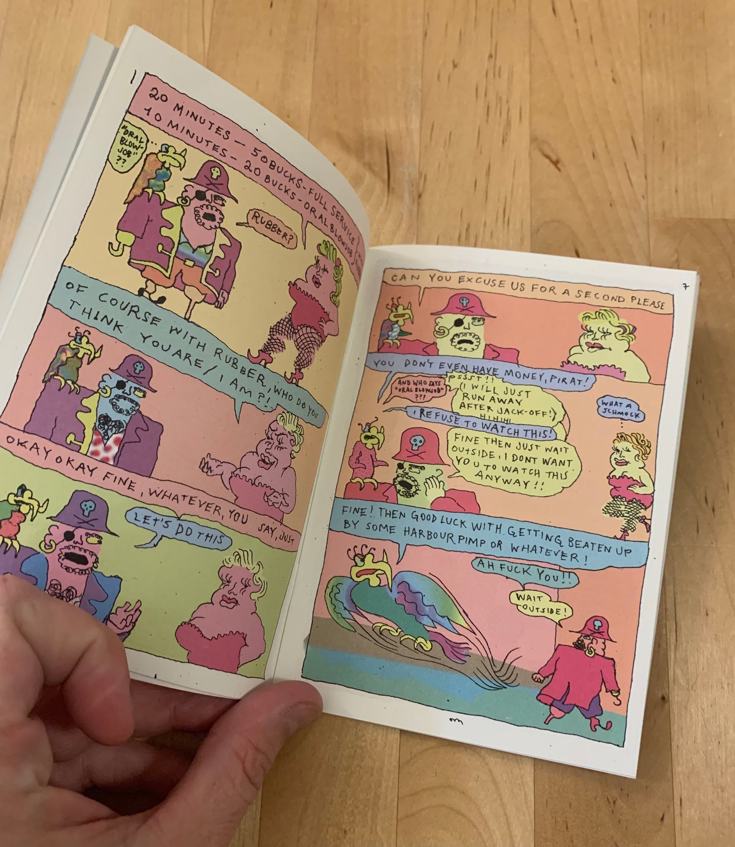 mini kuš! #93 'Pirate & Parrot'