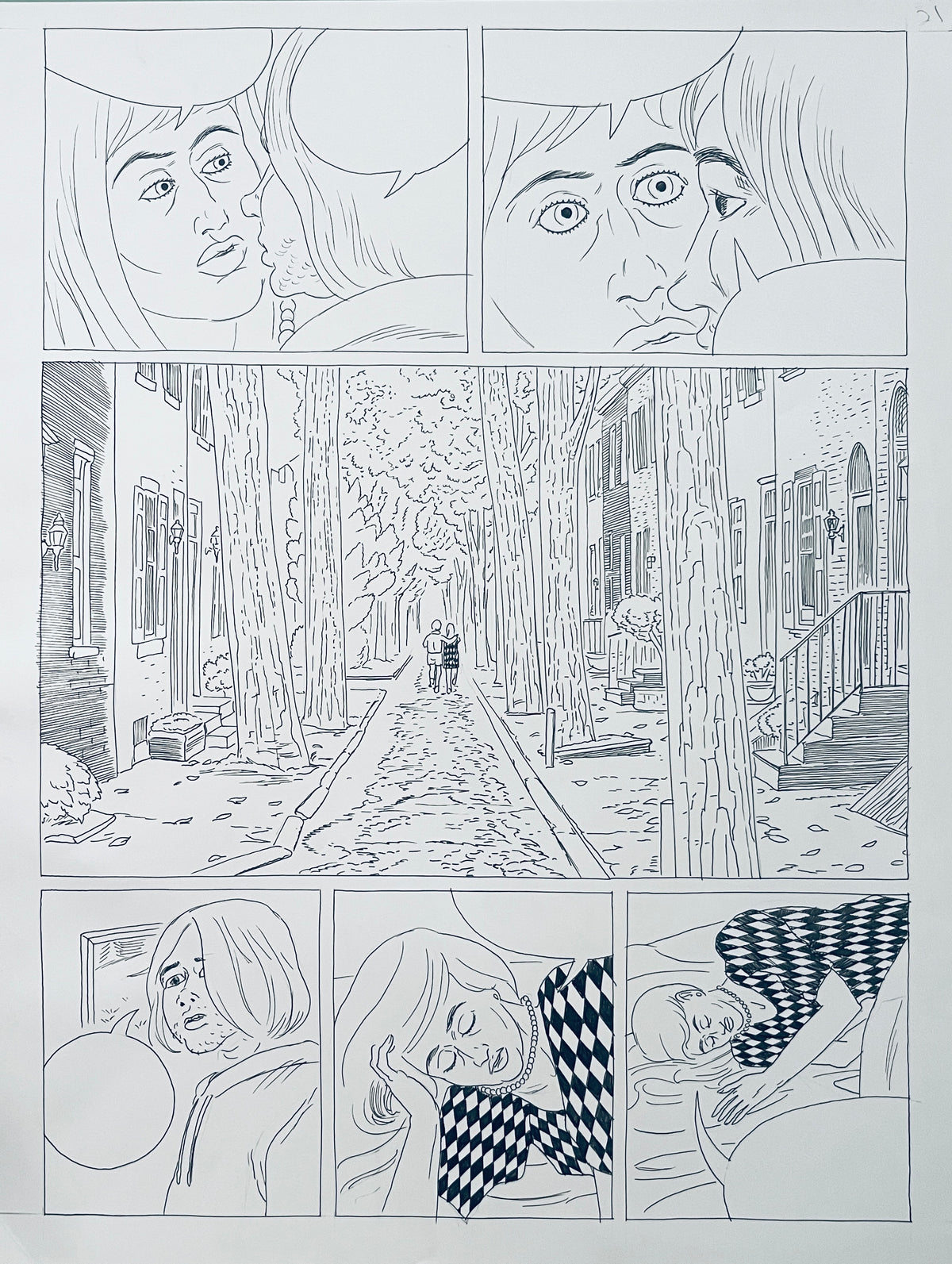 DASH SHAW ORIGINAL PAGES FROM LIKE SWIMMERS et. al