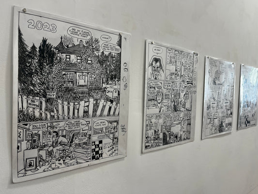 Andrew Alexander Original Pages from Caught Lookin' #1