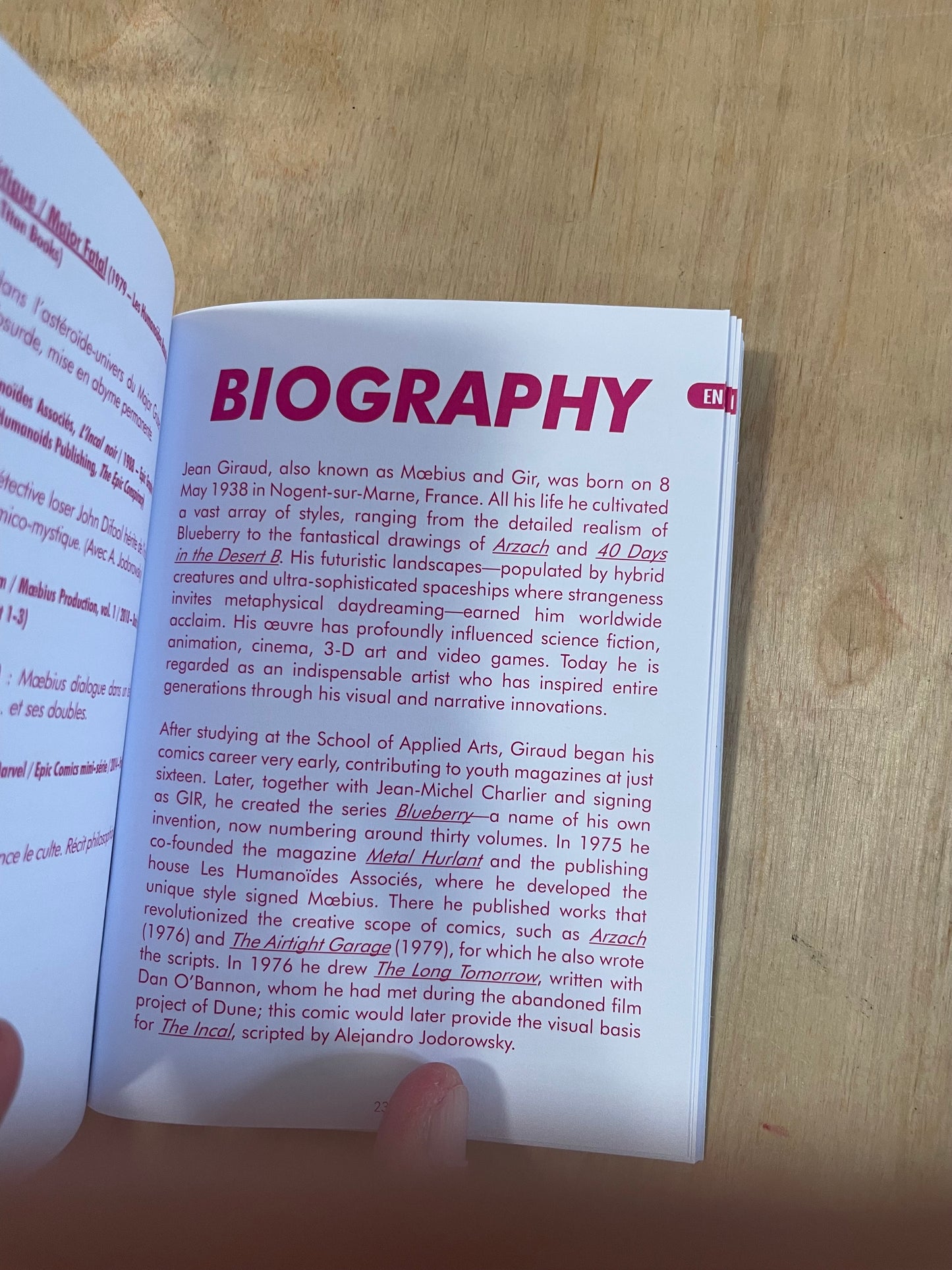 THE ART OF 12 / MOEBIUS