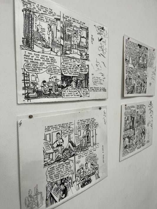 Andrew Alexander Original Pages from Caught Lookin' #1