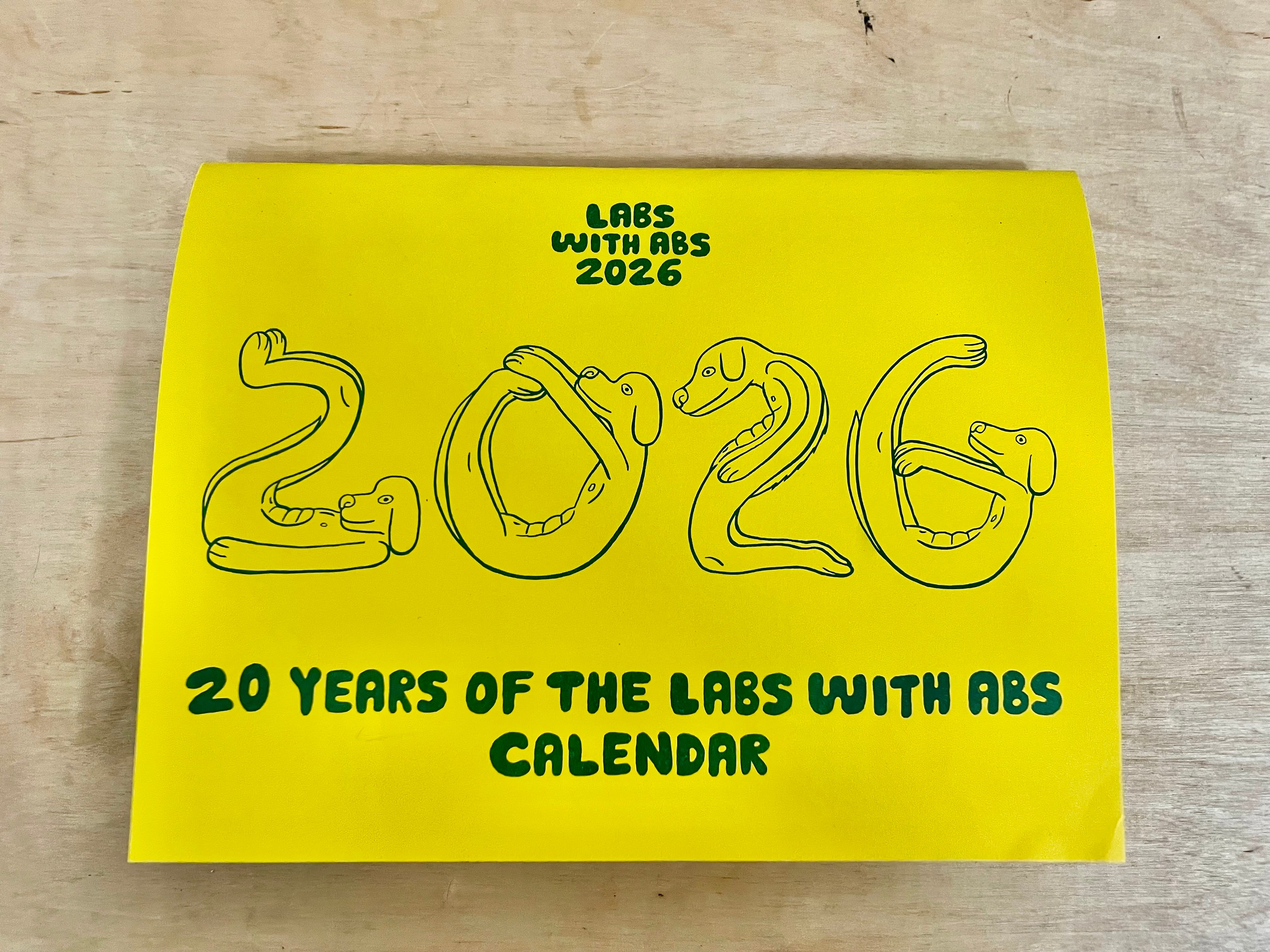 Labs with Abs 2026 calendar – partnersandson