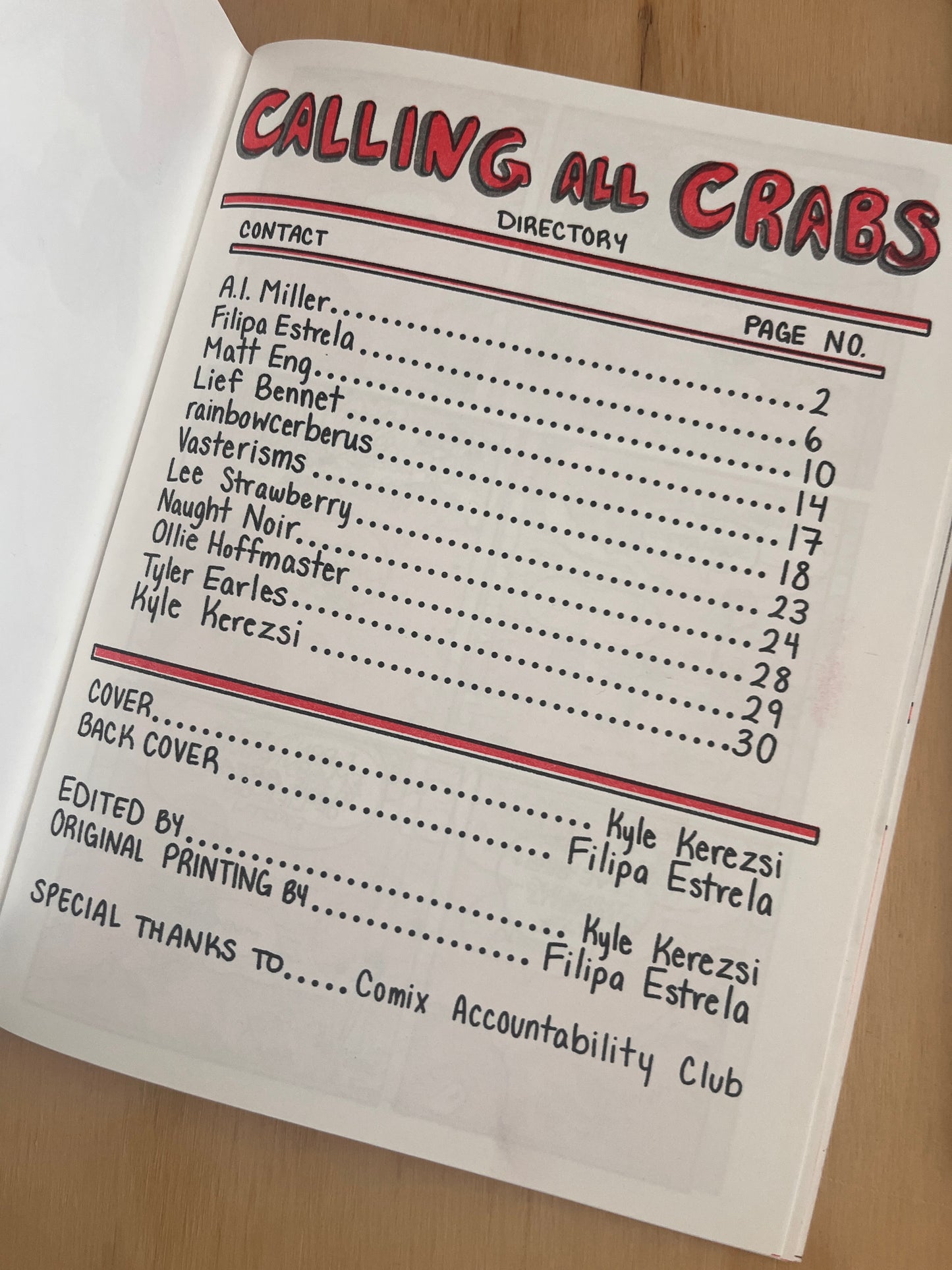 Calling All Crabs